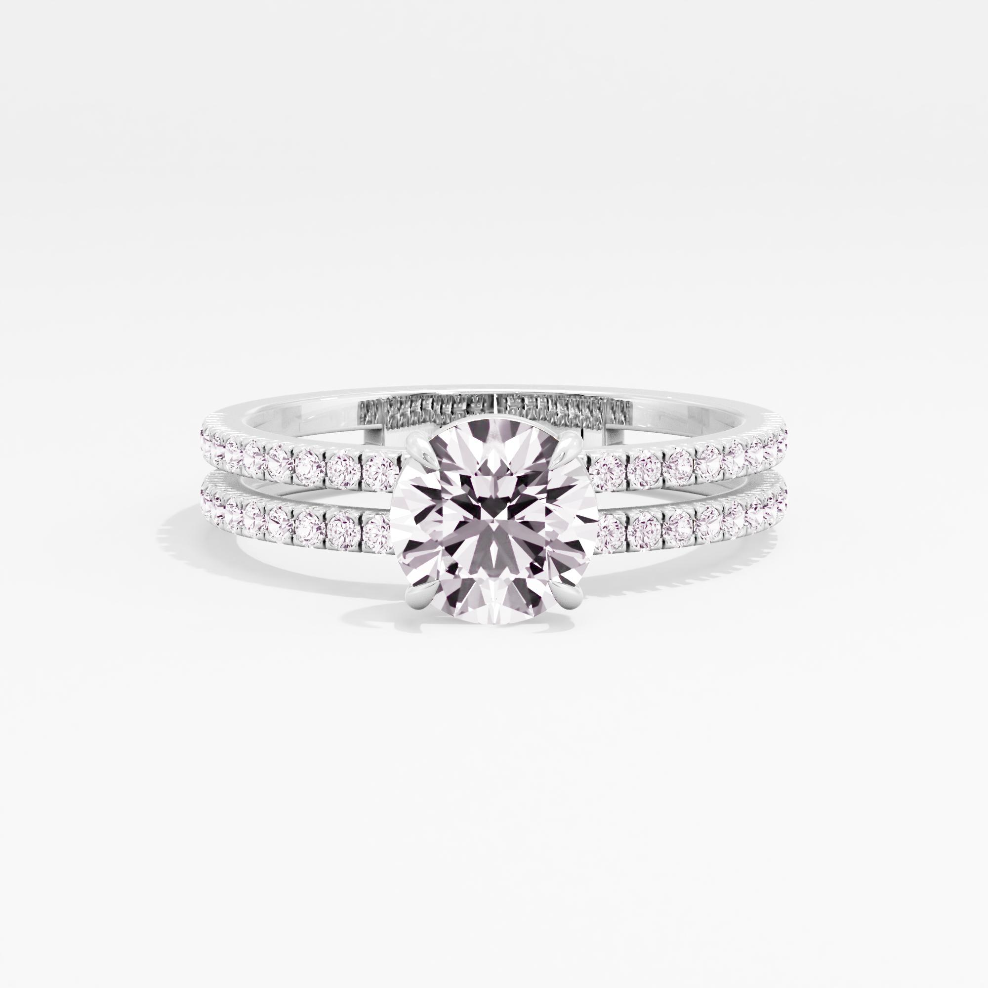 Celestial Sparkle Solitaire Ring