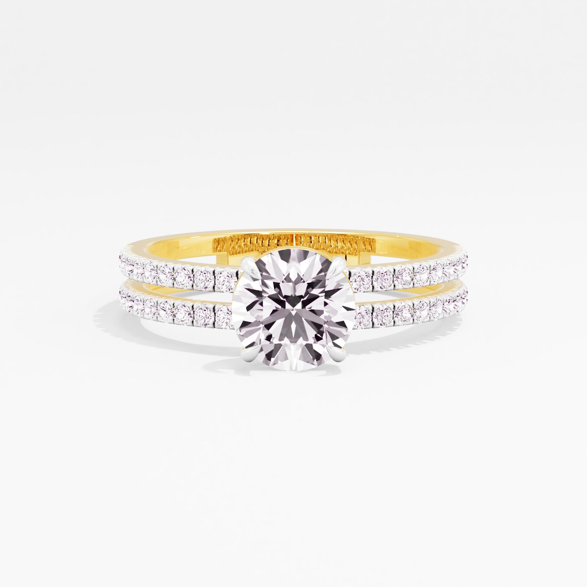 Celestial Sparkle Solitaire Ring