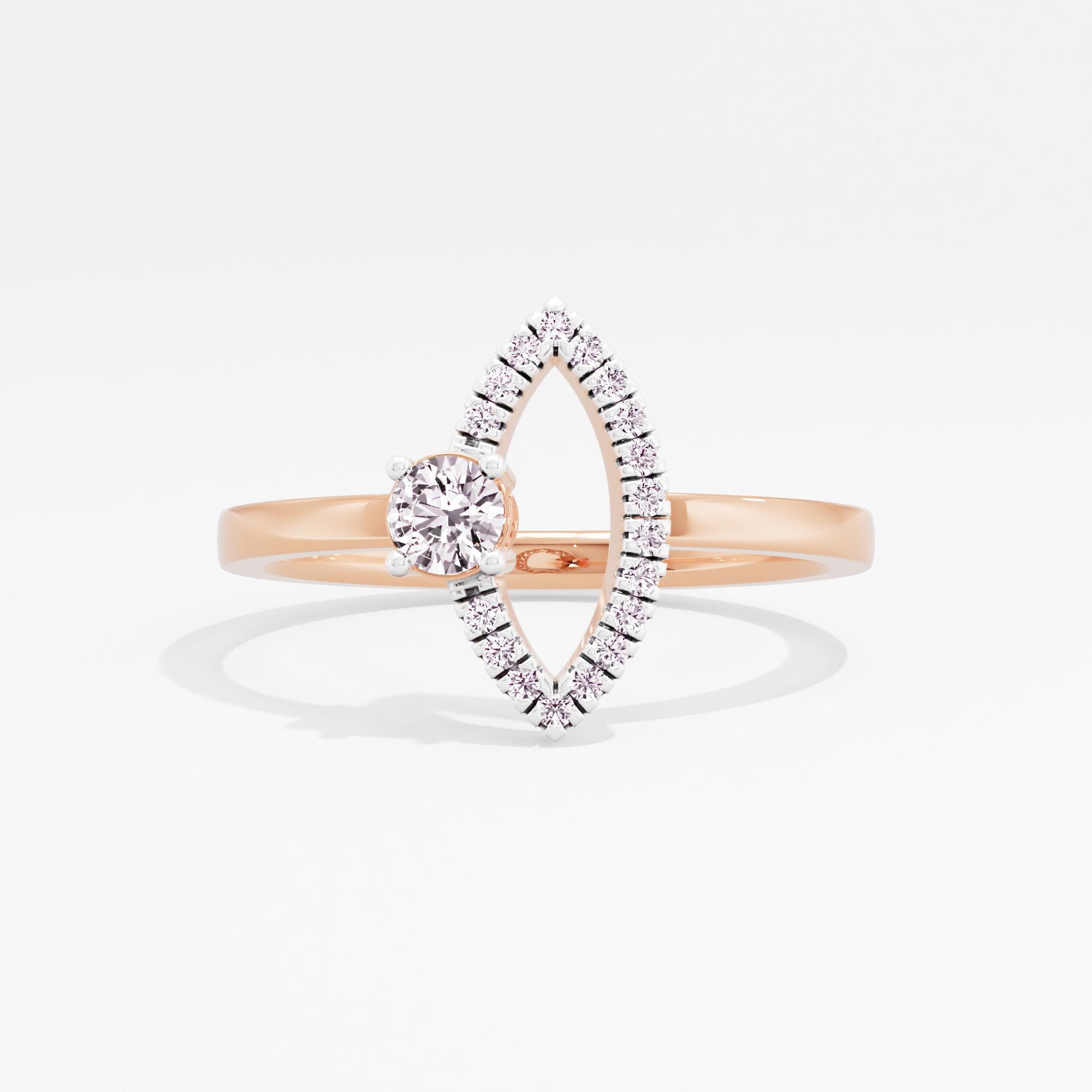 Enchanted Eye Solitaire Ring