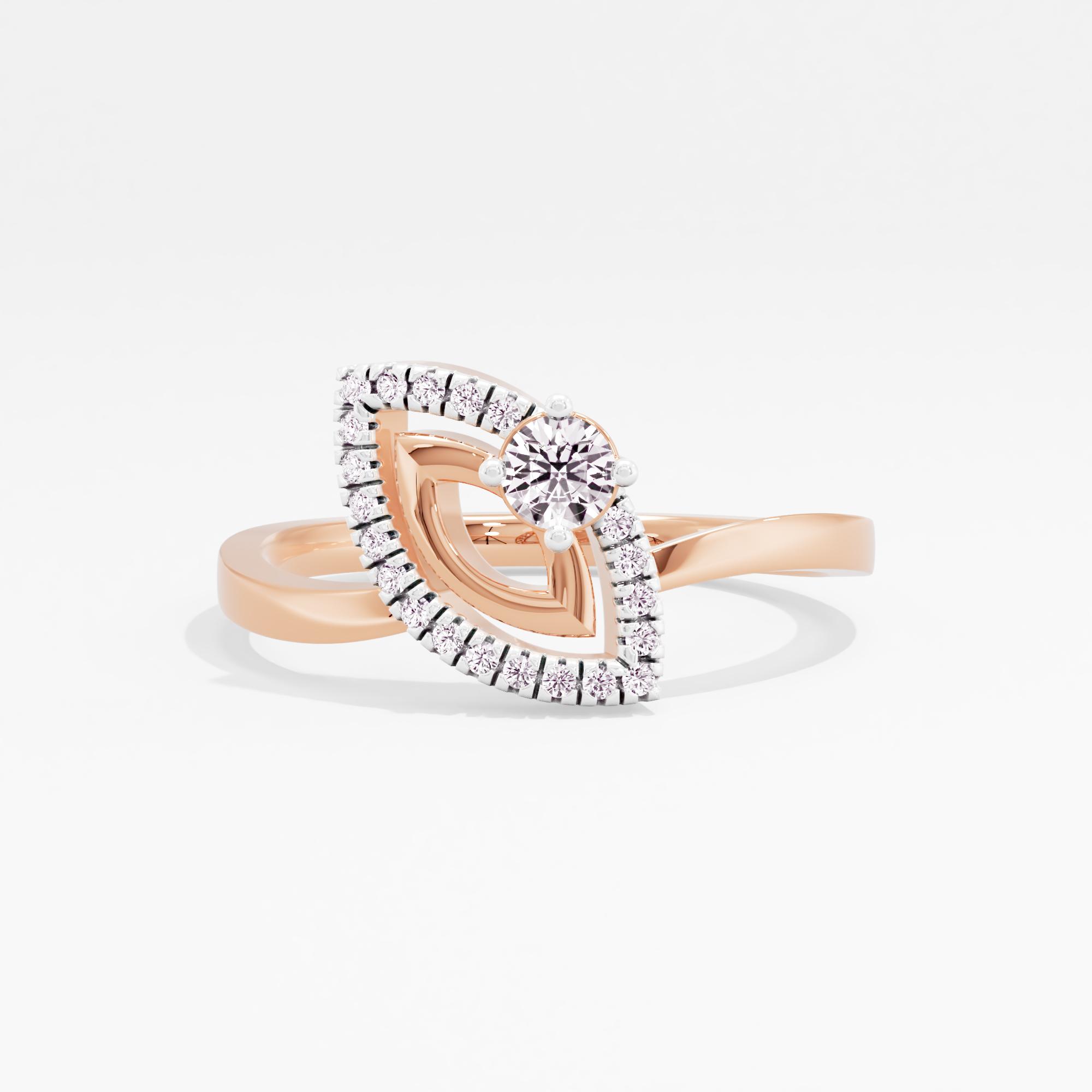 Starlit Vision Solitaire Ring