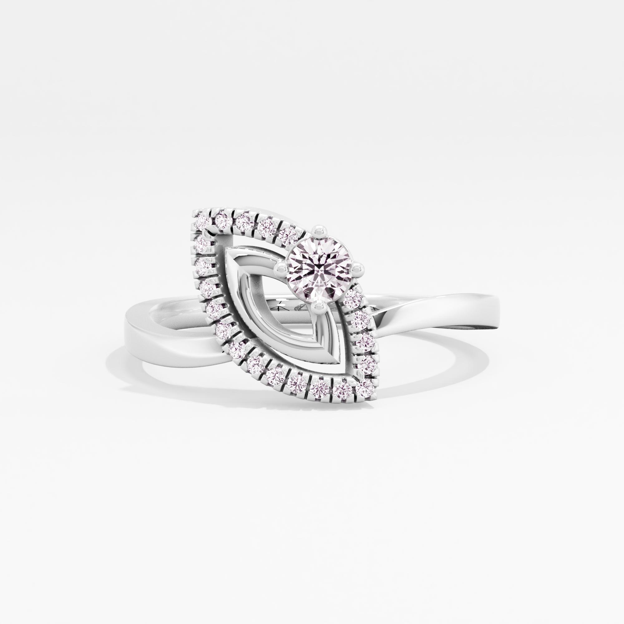 Starlit Vision Solitaire Ring