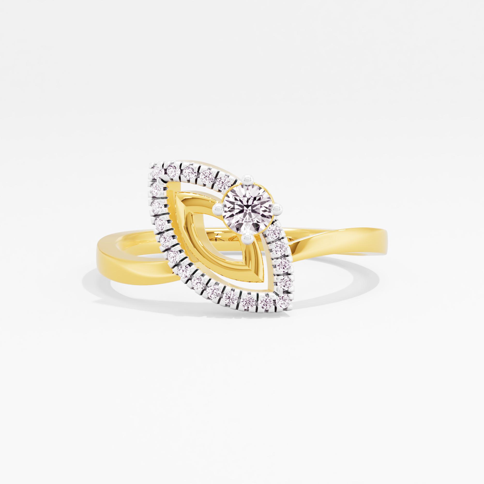 Starlit Vision Solitaire Ring