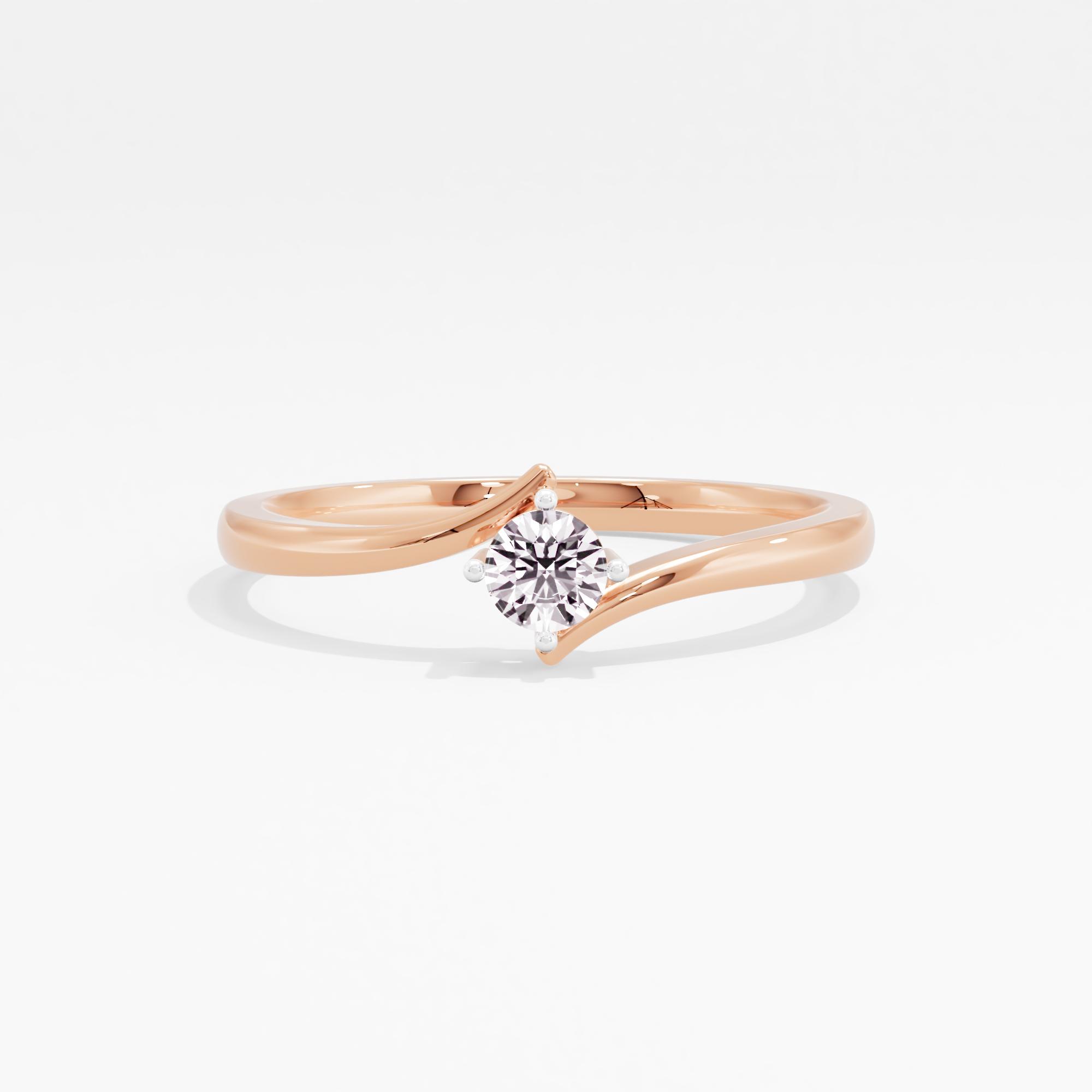 Whispers of Forever Solitaire Ring