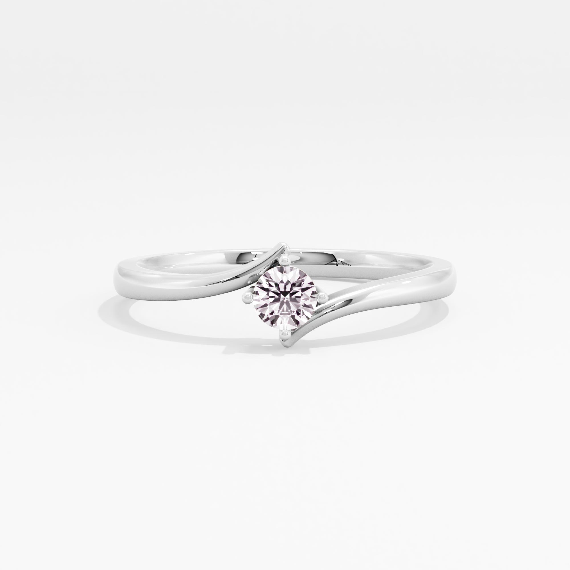 Whispers of Forever Solitaire Ring