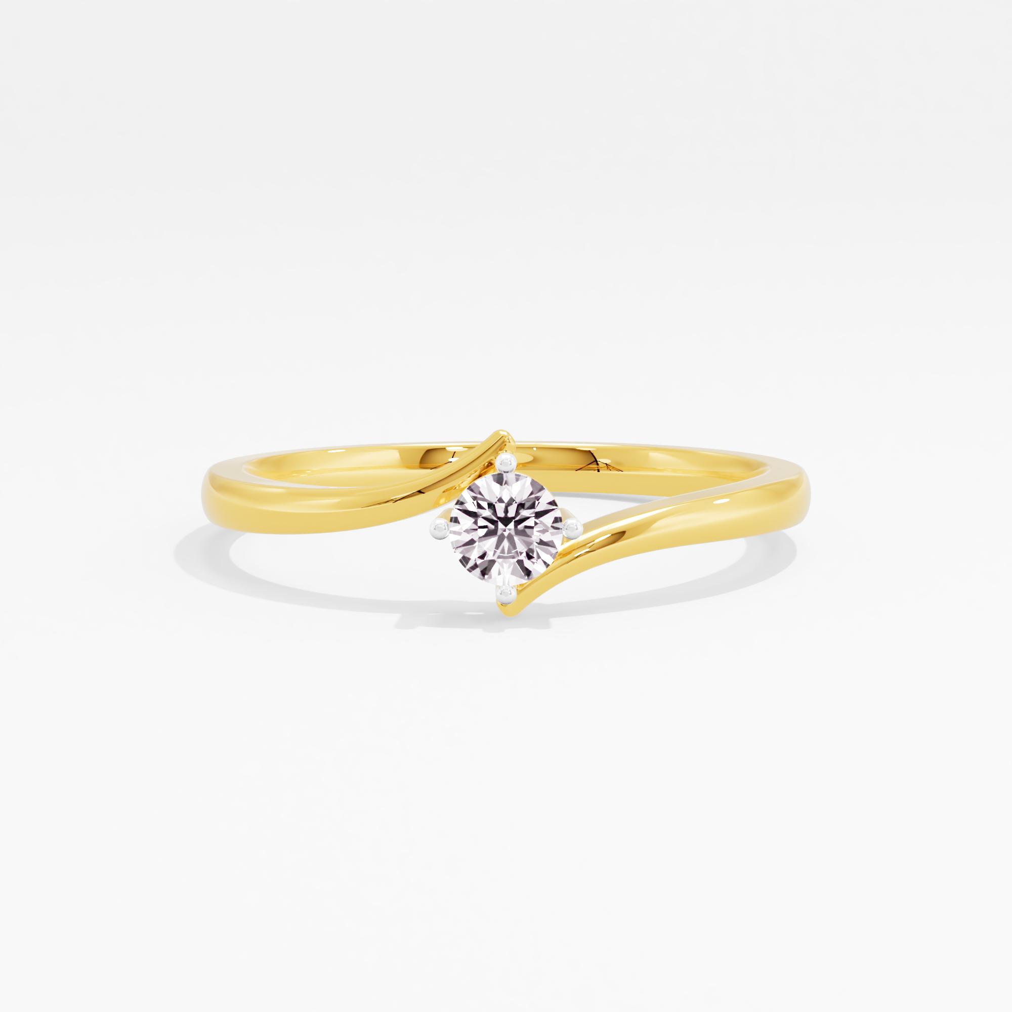 Whispers of Forever Solitaire Ring