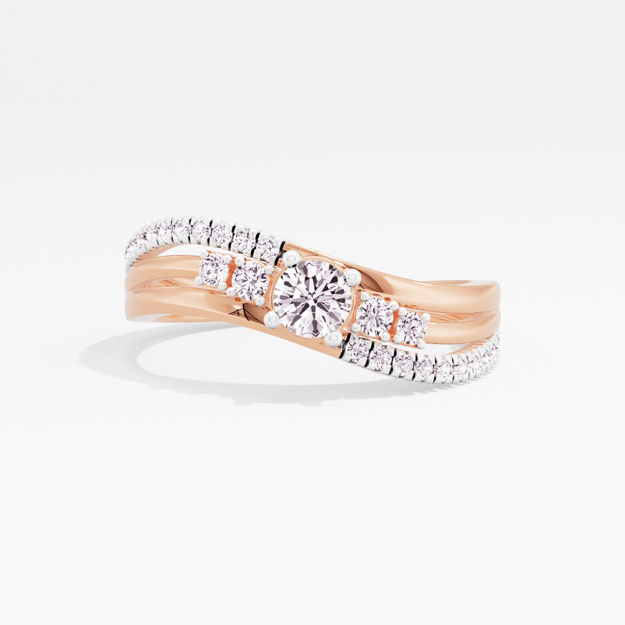 Eternal Expression Solitaire Crossover Ring