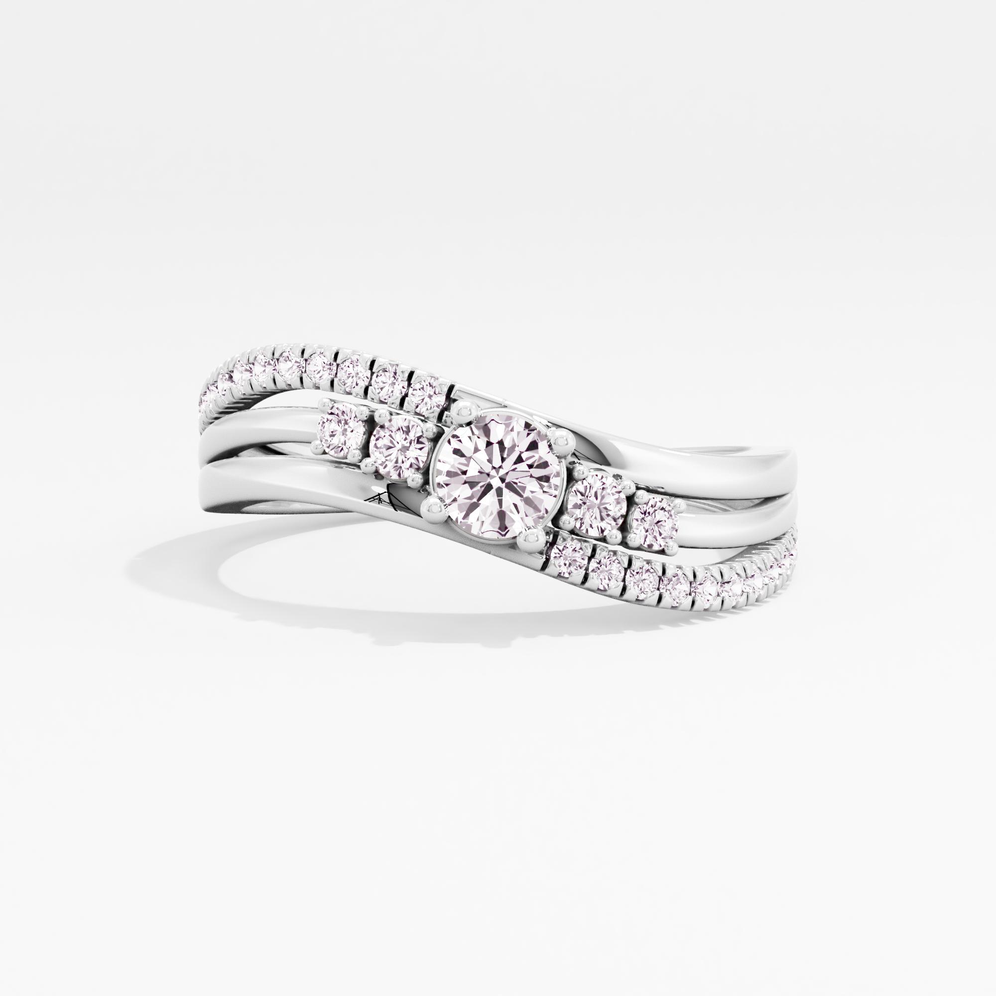 Eternal Expression Solitaire Crossover Ring