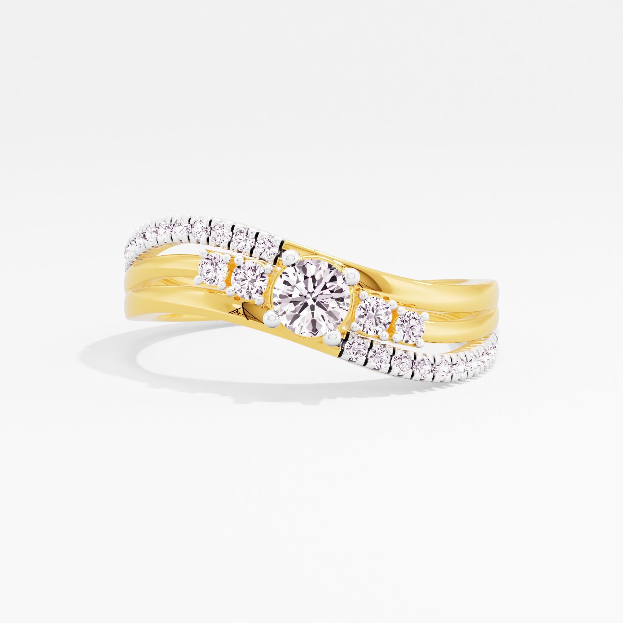 Eternal Expression Solitaire Crossover Ring
