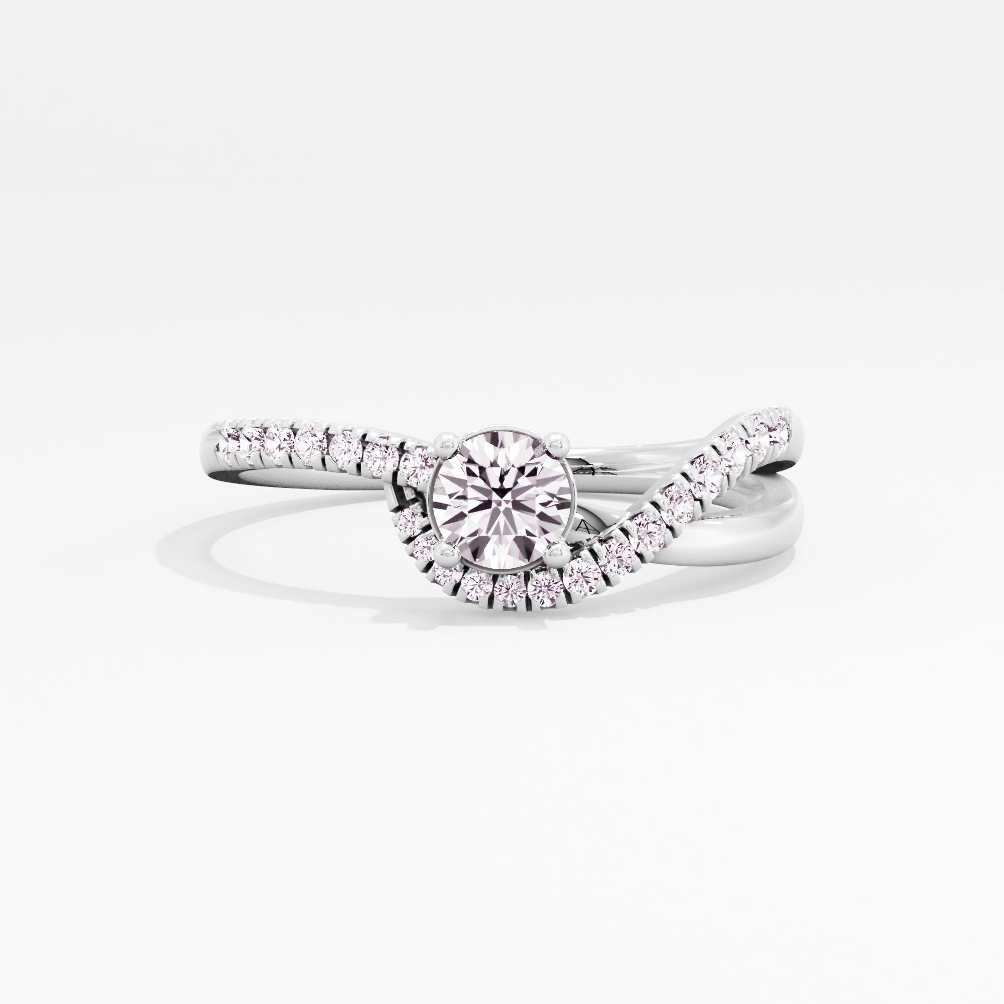Nature's Glimmer Solitaire Ring
