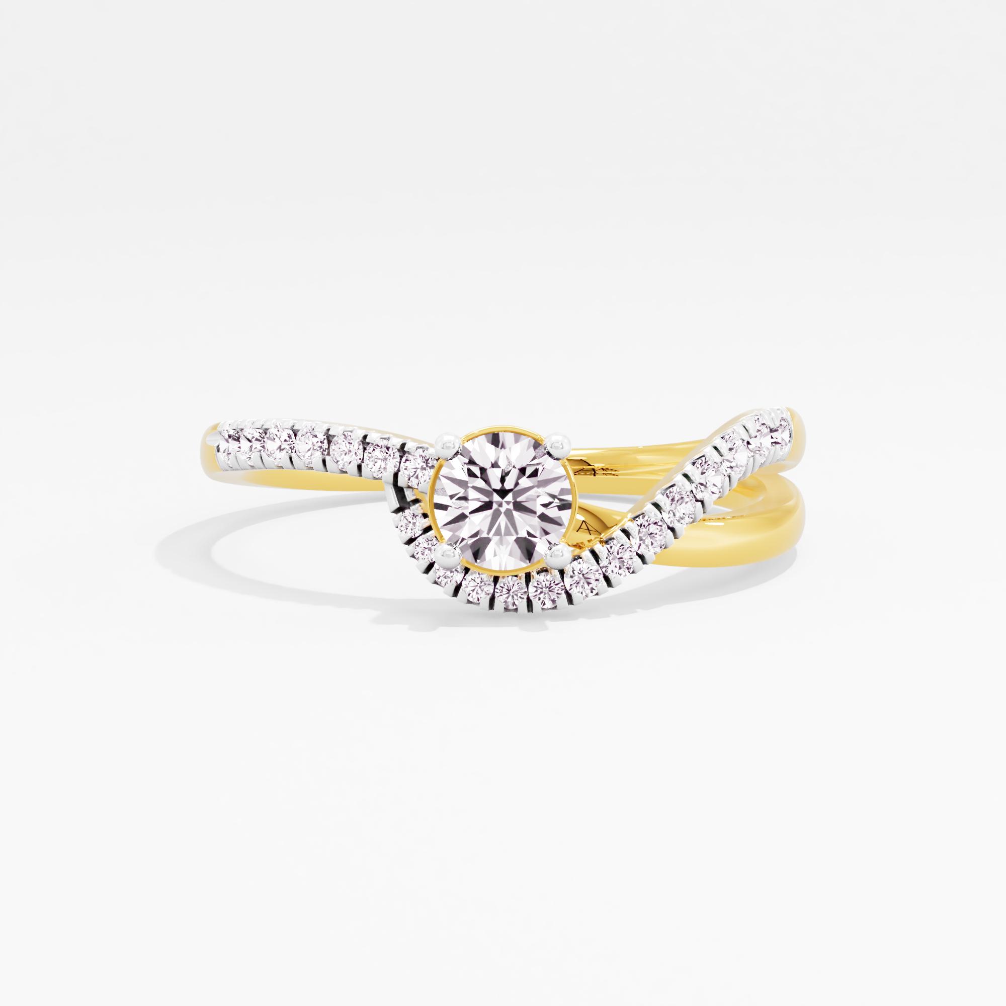 Nature's Glimmer Solitaire Ring