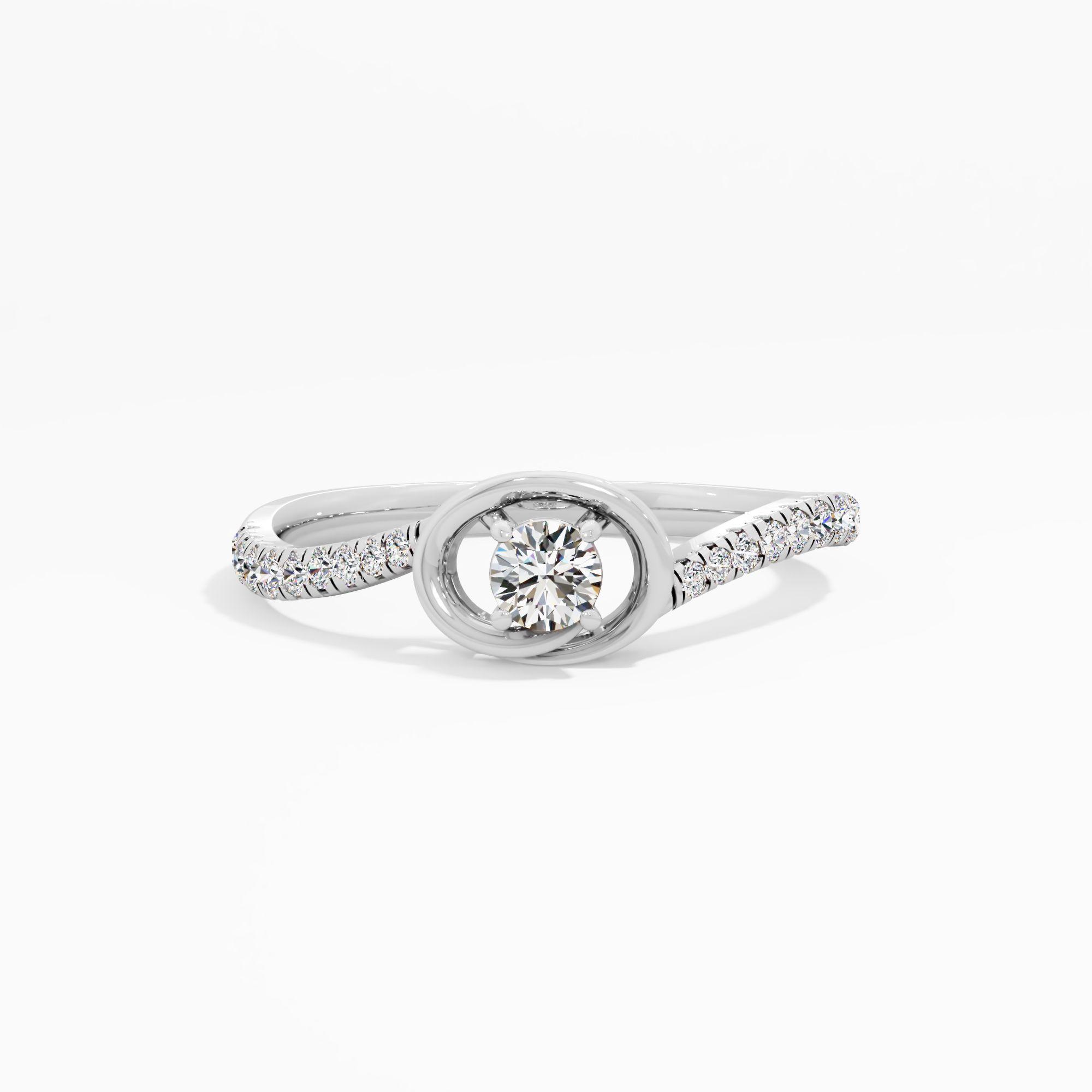 Orbit Embrace Diamond Ring