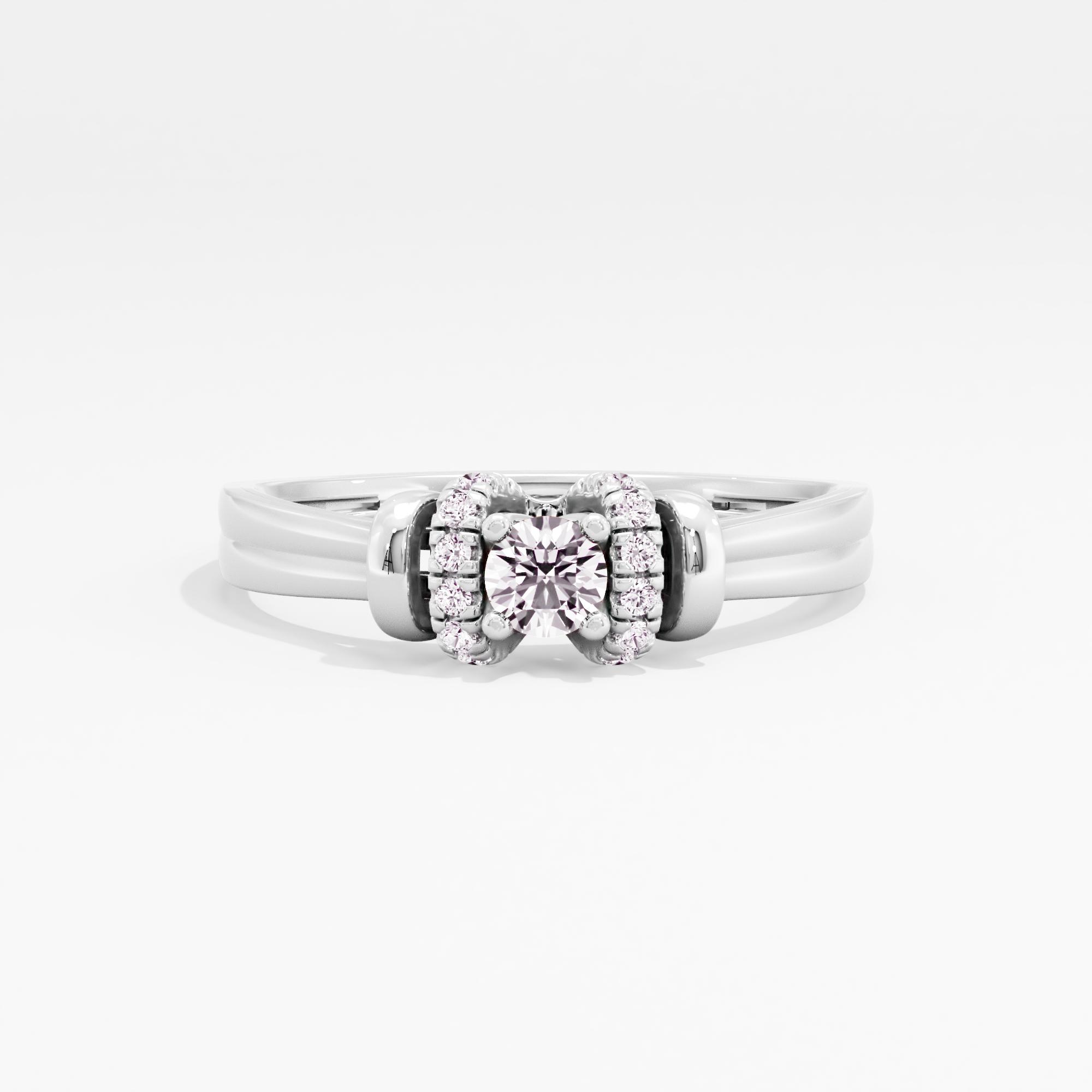Shining Vow Solitaire Ring