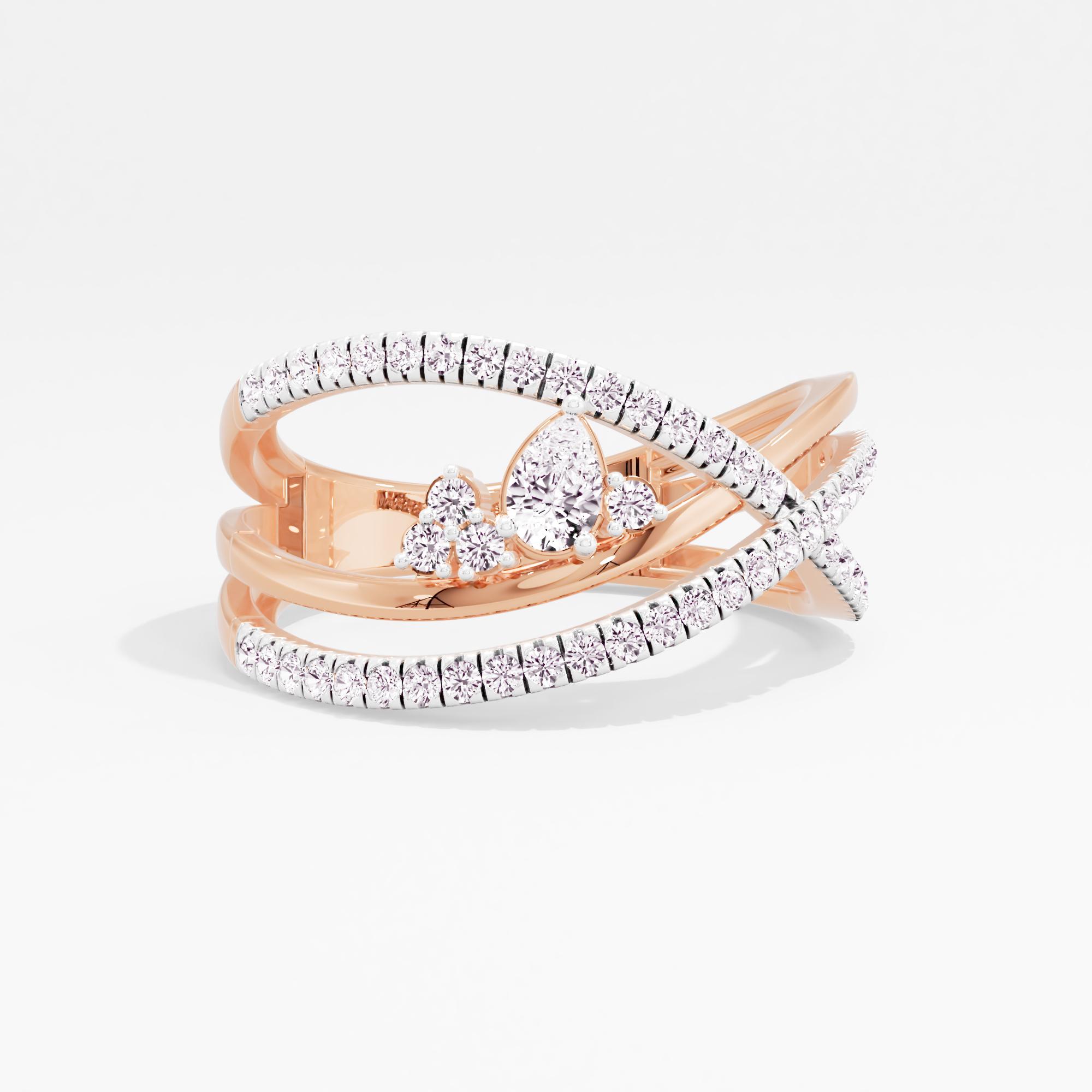 Crossed Paths Cluster Crossover Ring