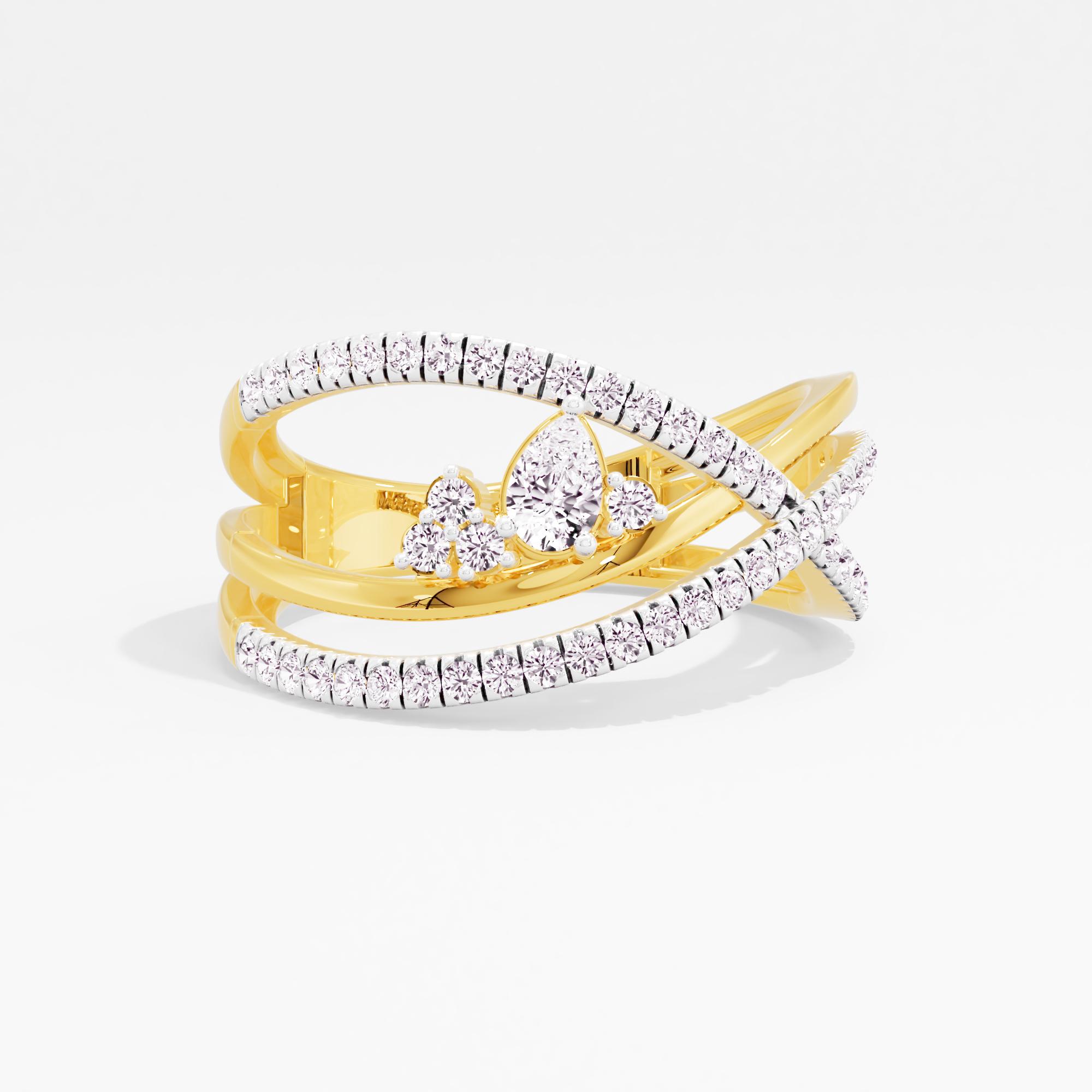 Crossed Paths Cluster Crossover Ring