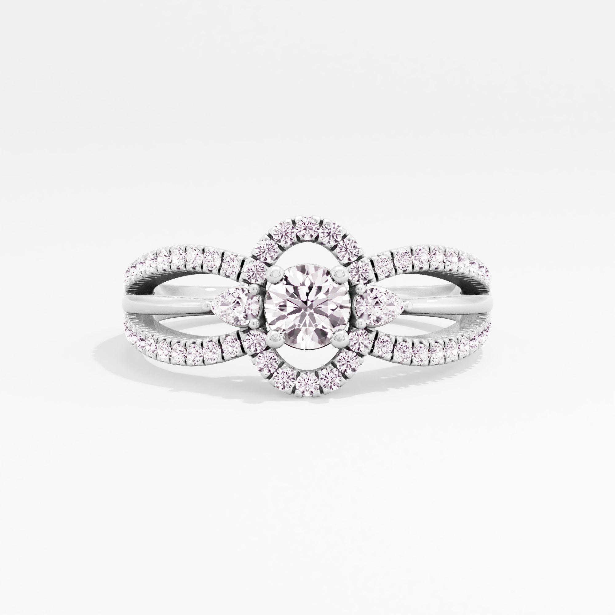 Ovalista Three Stone Ring