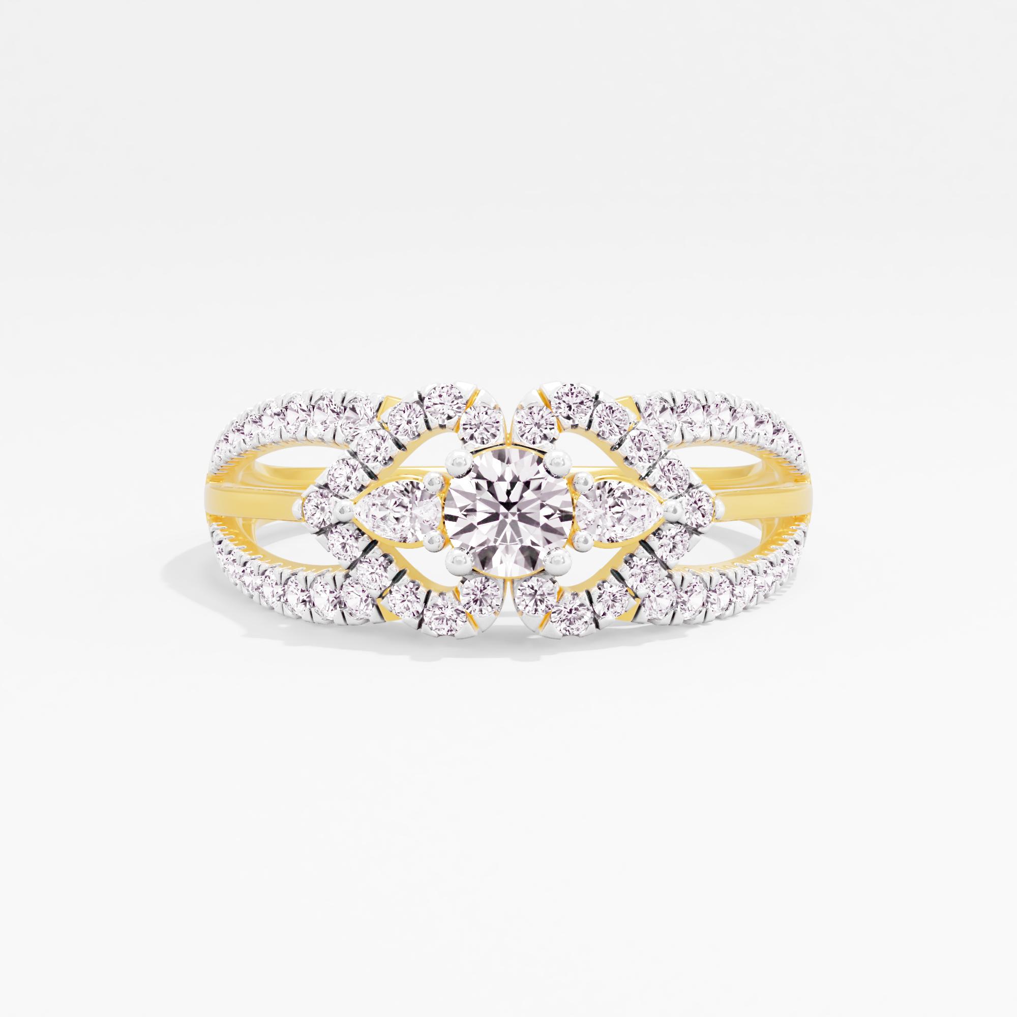 Eternal Vow 3 Stone Ring