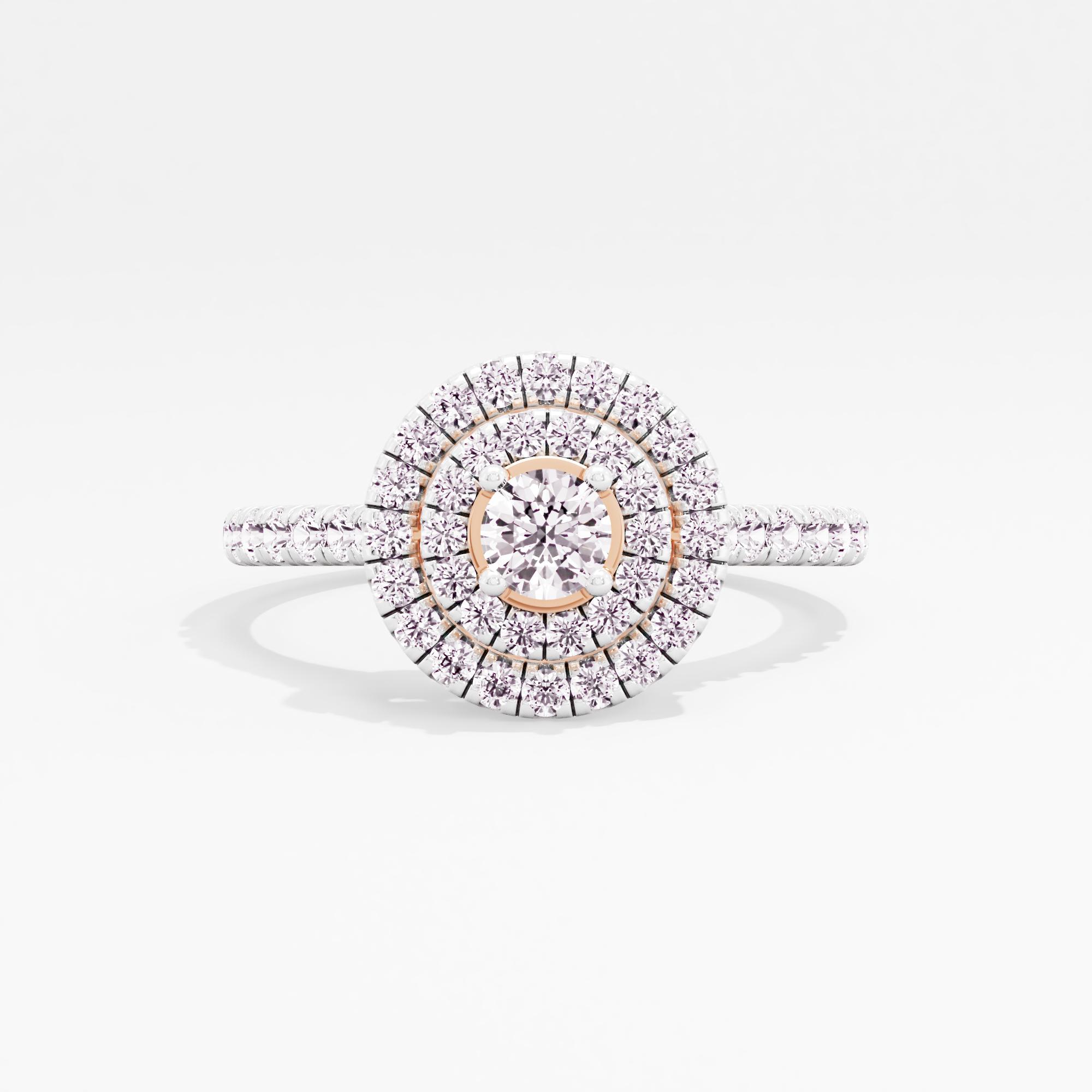 Pure Spark Halo Ring