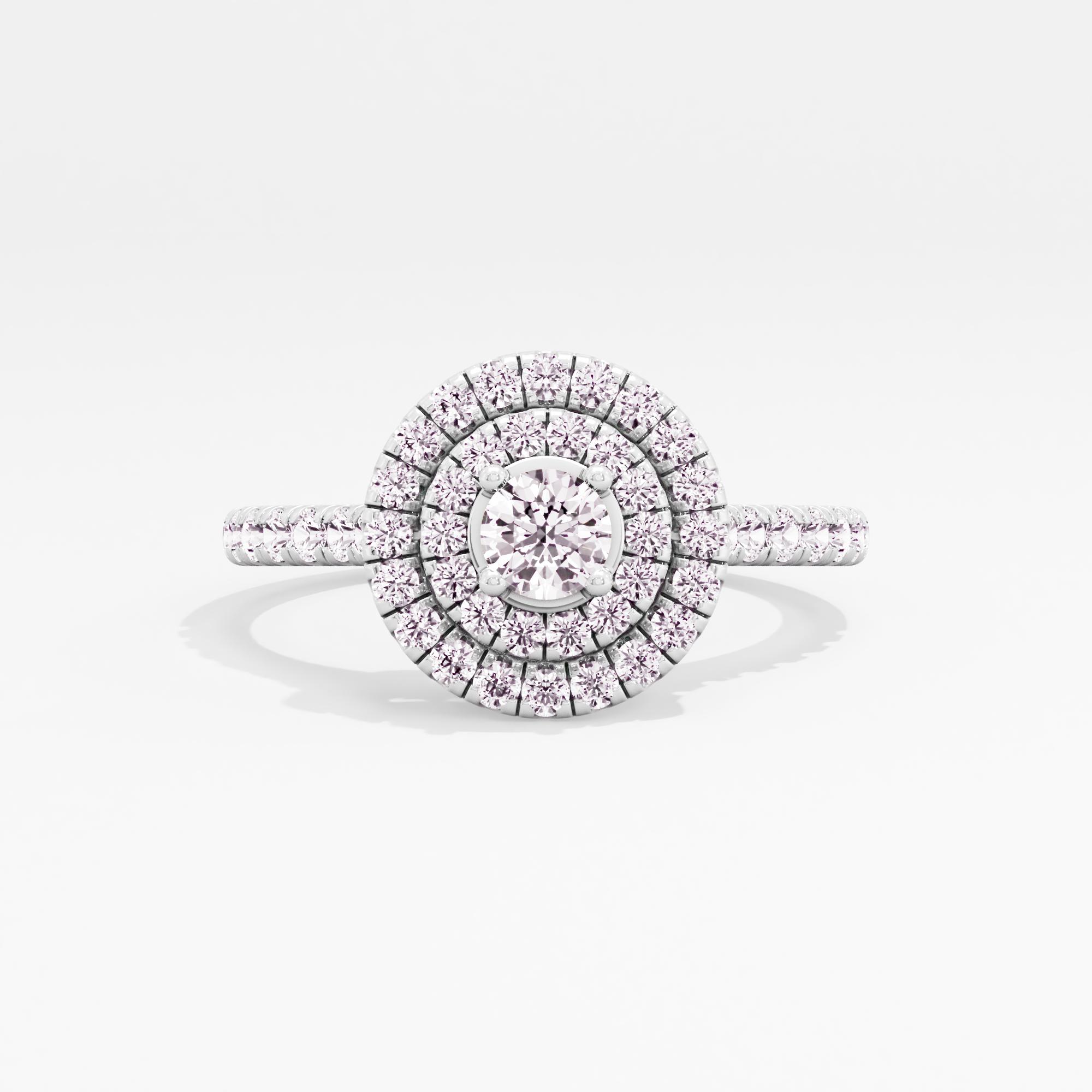 Pure Spark Halo Ring