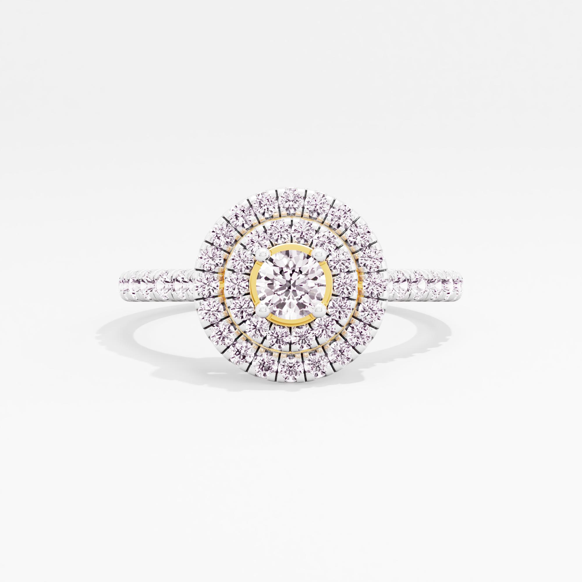 Pure Spark Halo Ring