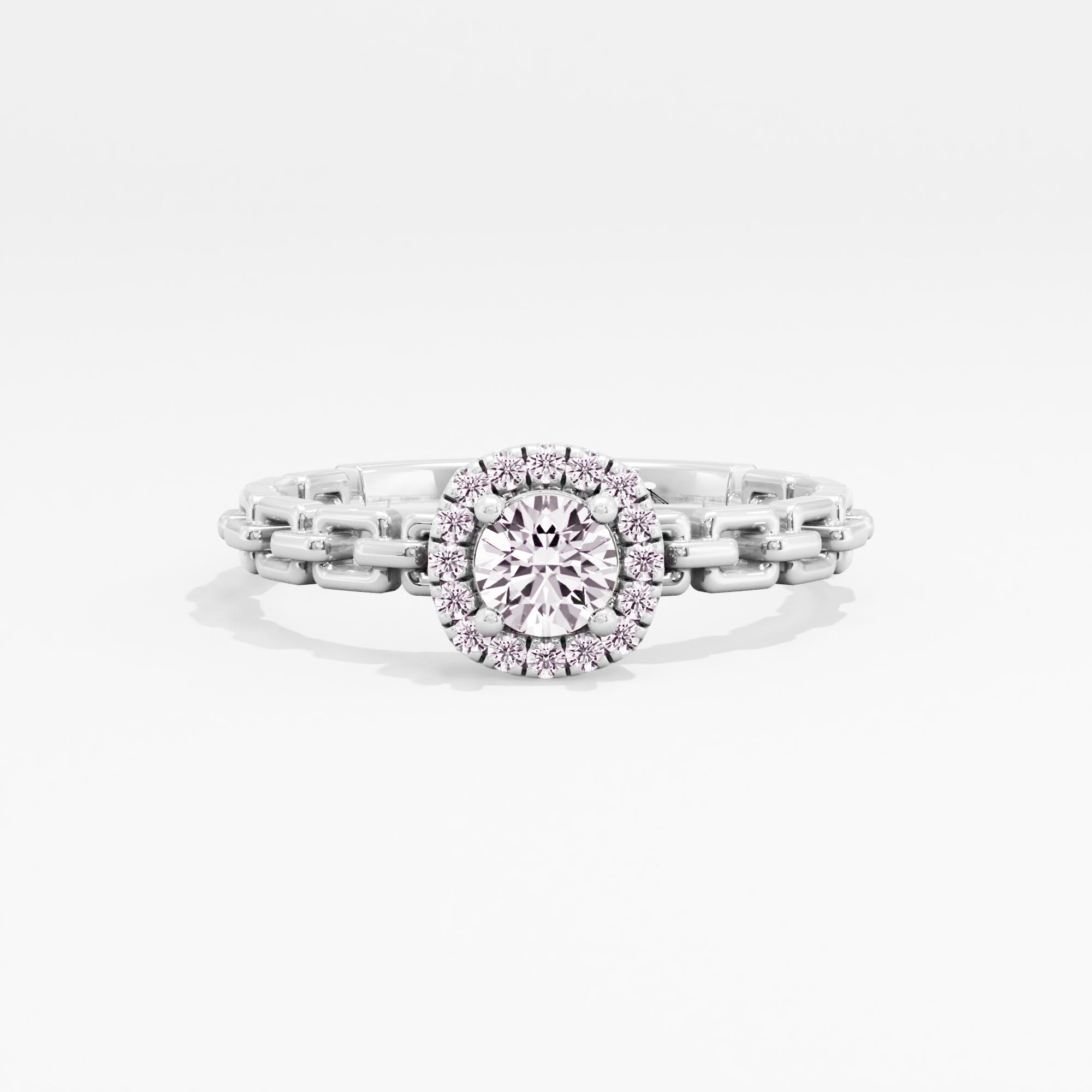 Apex Charm Halo Ring