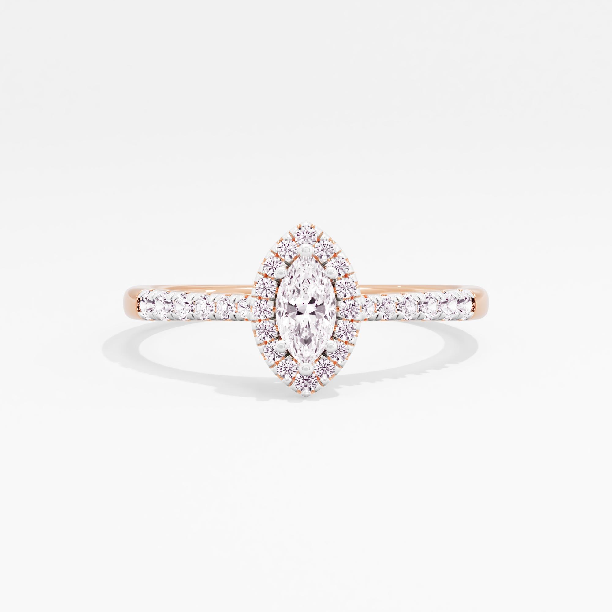 Velvet Glow Halo Ring