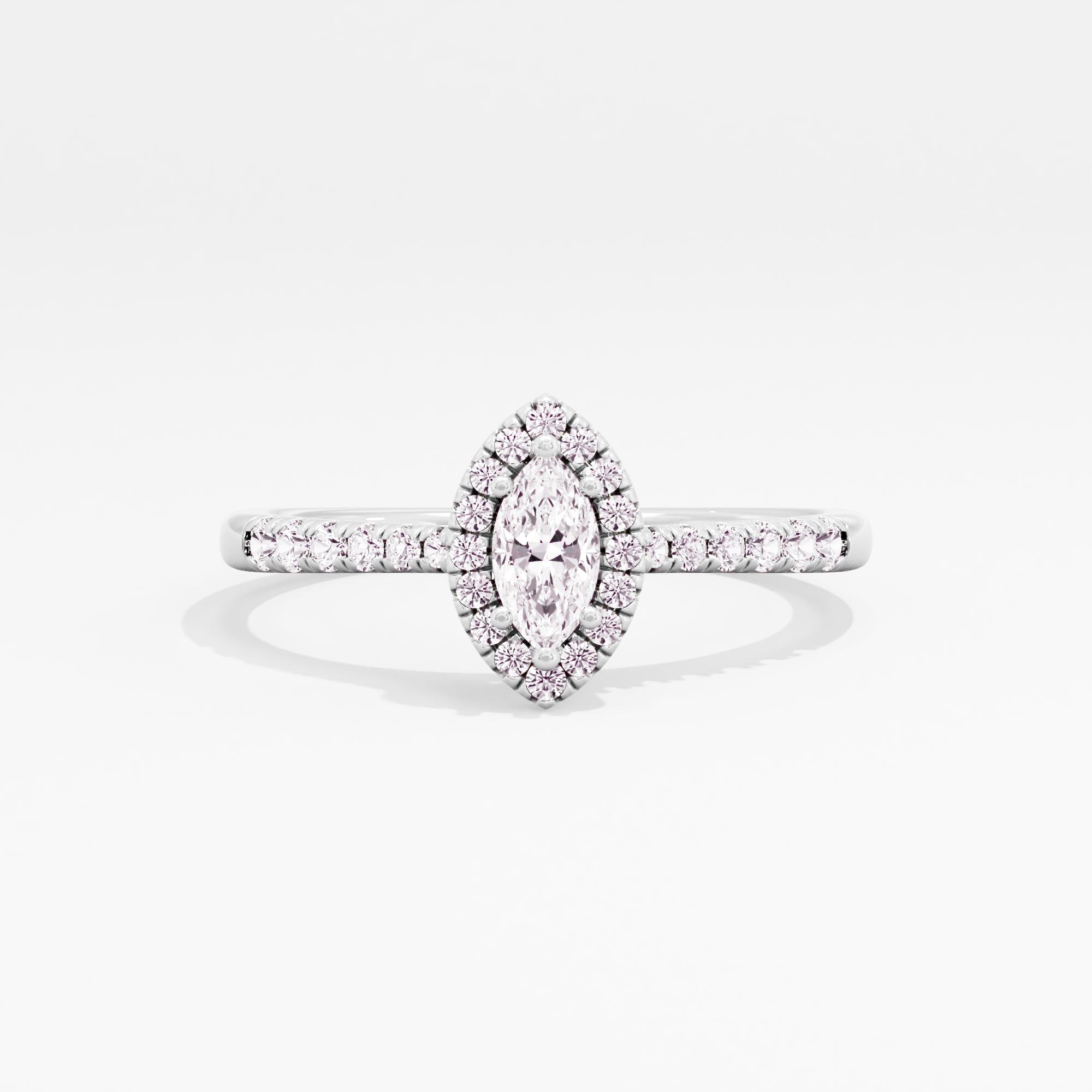 Velvet Glow Halo Ring