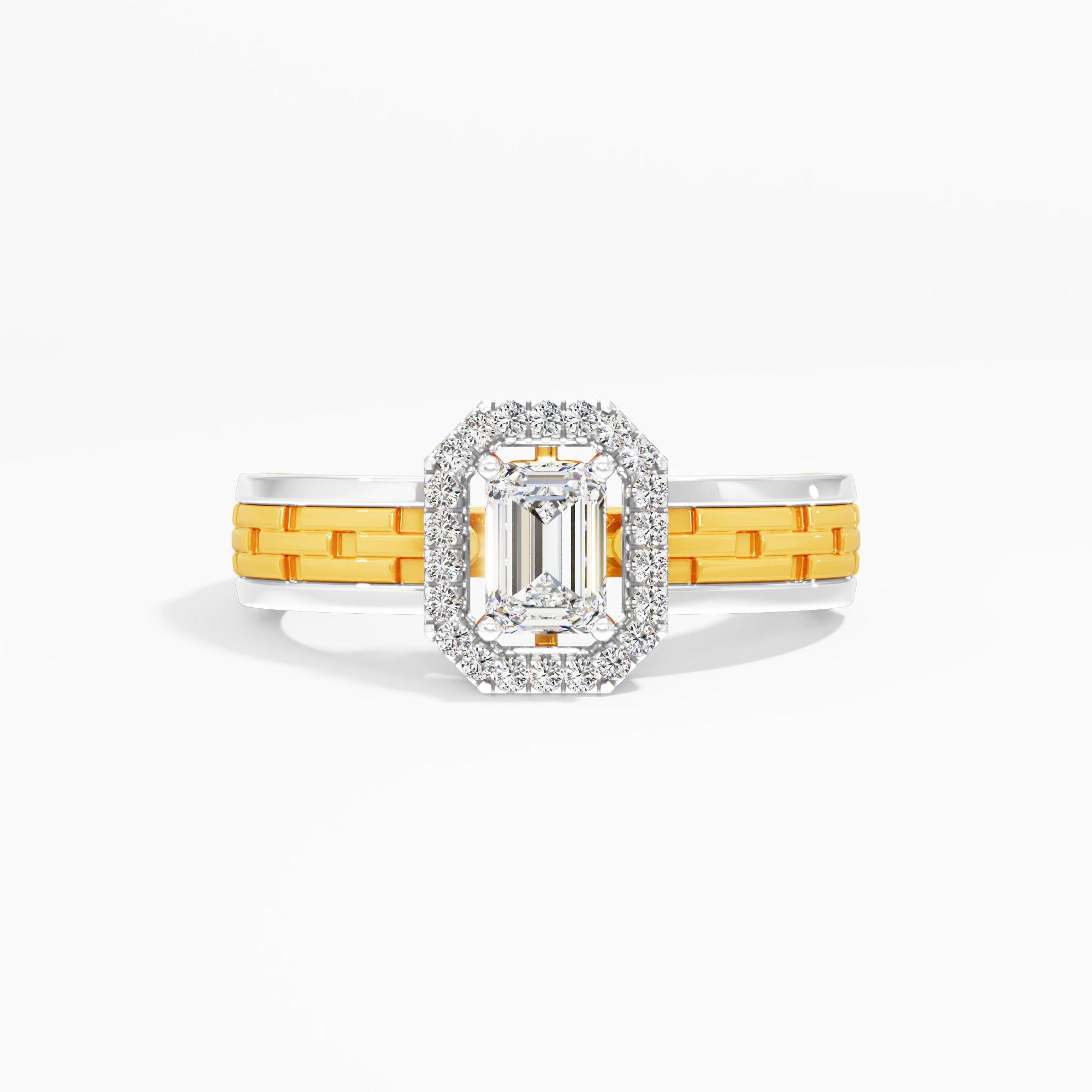 Vivid Radiance Halo Ring