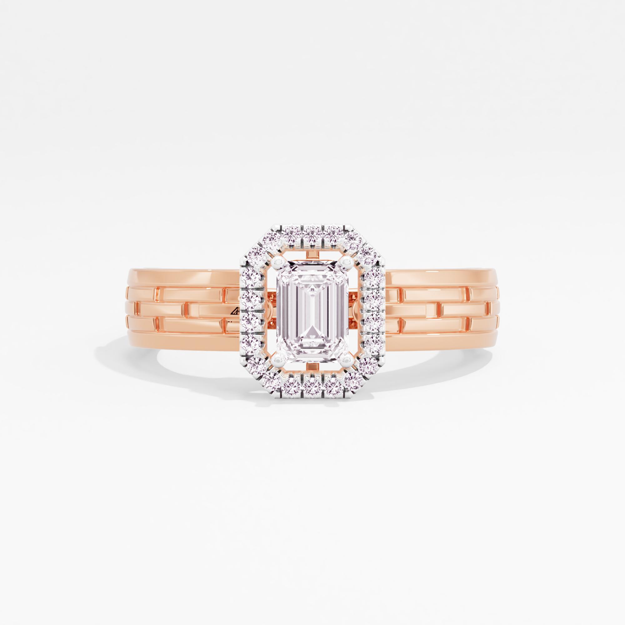 Vivid Radiance Halo Ring