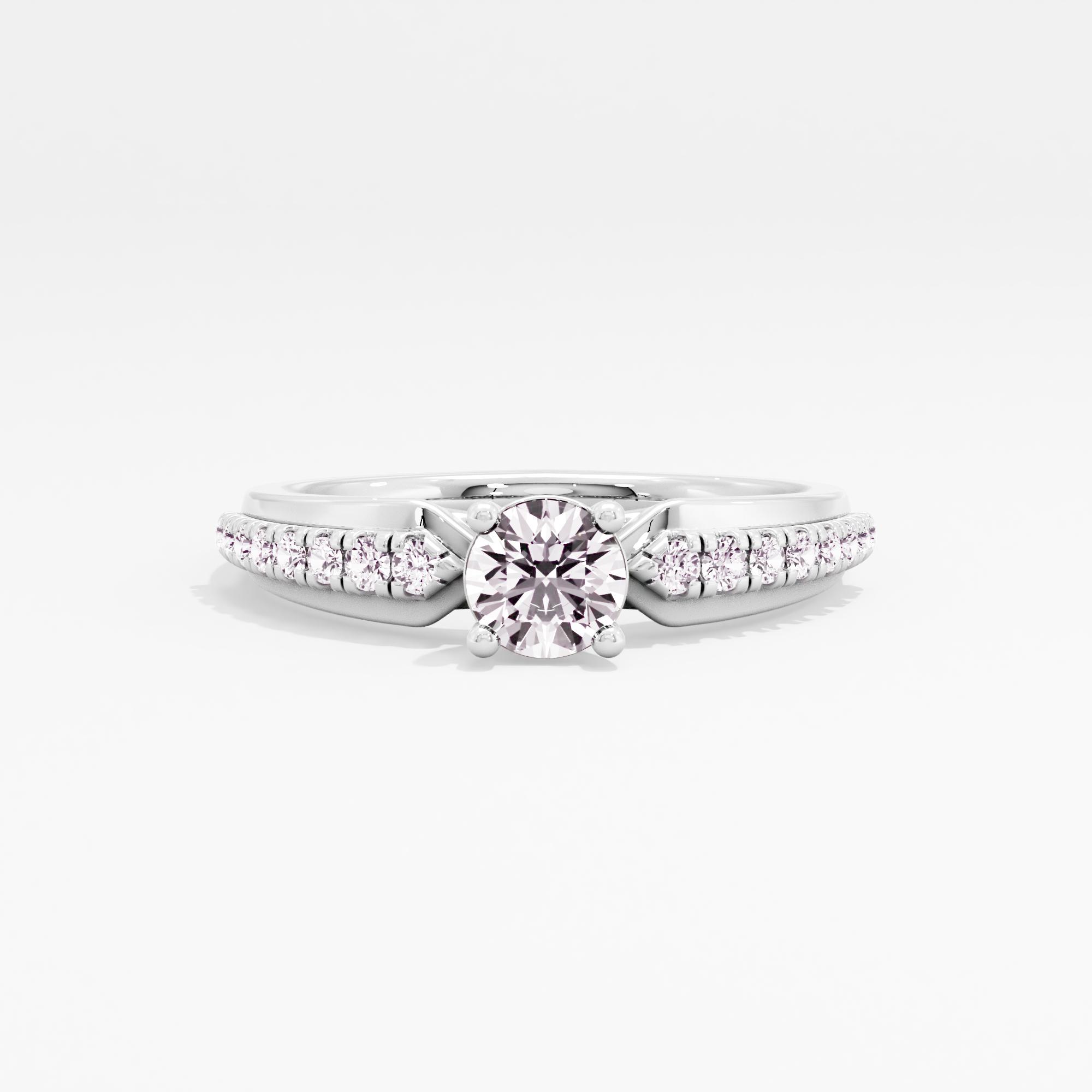 Mila Aura Solitaire Ring