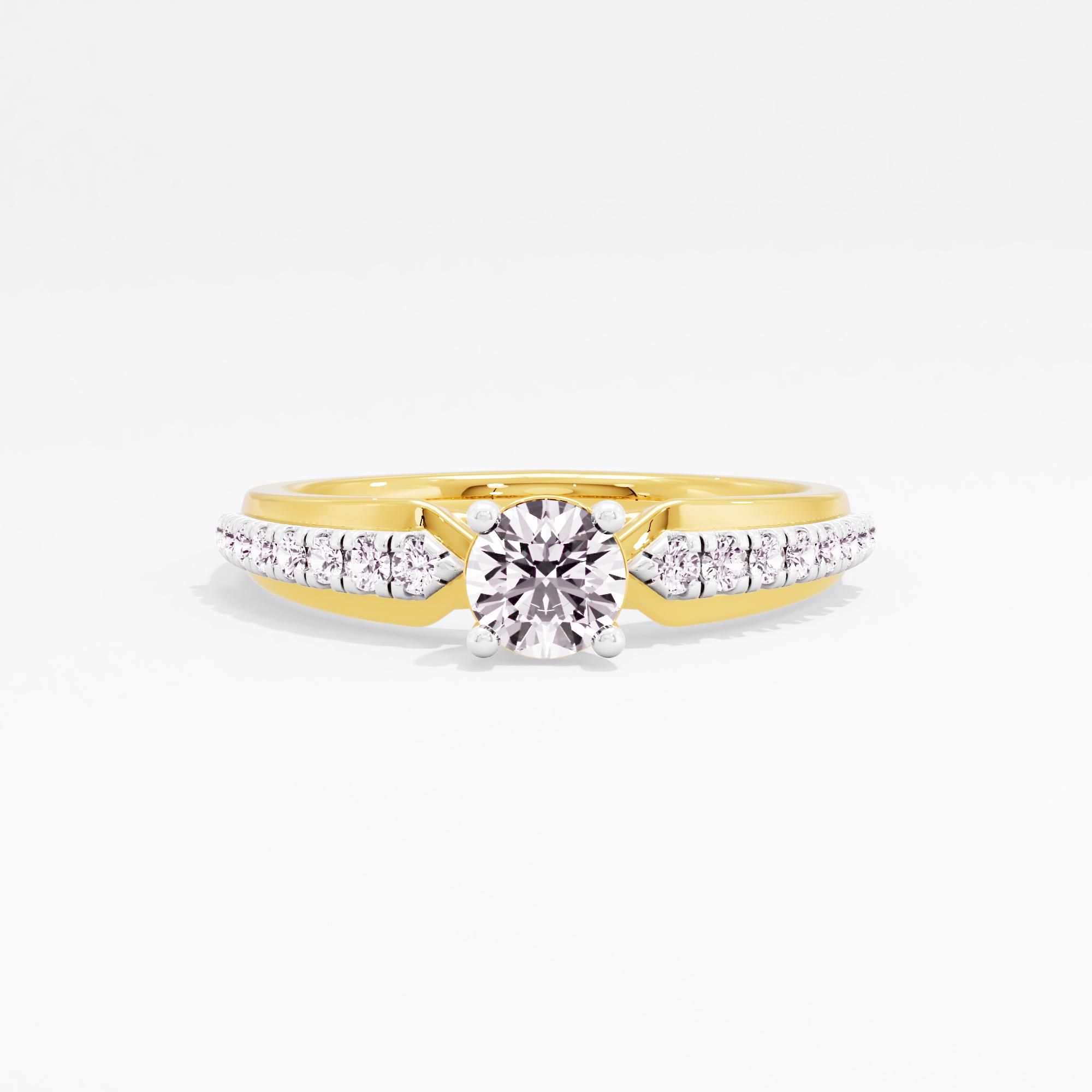 Mila Aura Solitaire Ring