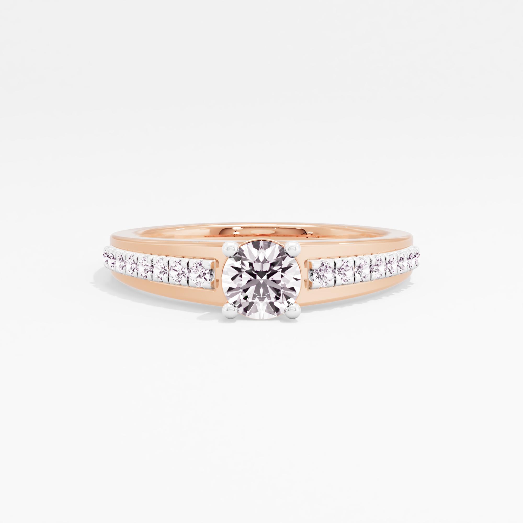 Timeless Whisper Solitaire Ring