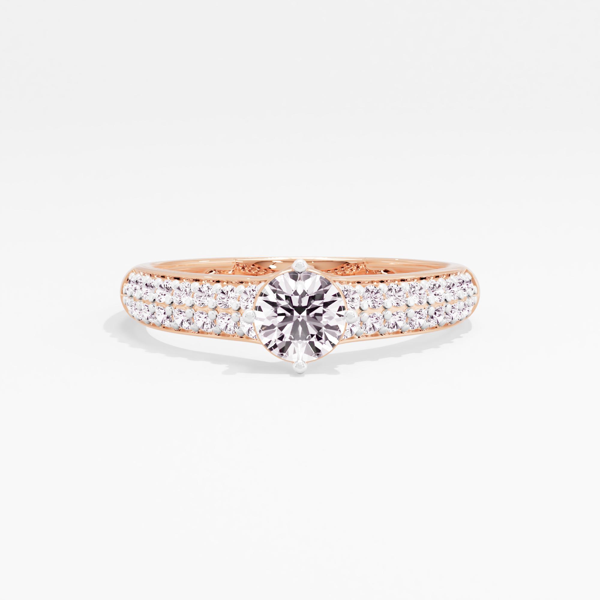 Luna Promise Solitaire Ring