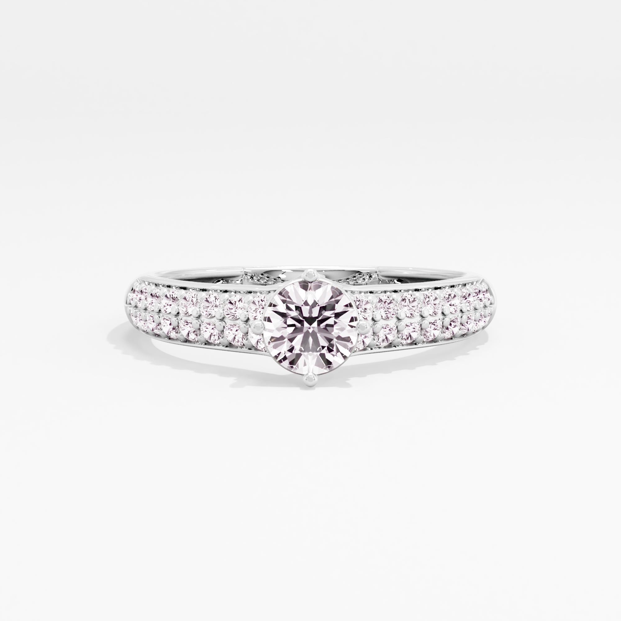 Luna Promise Solitaire Ring