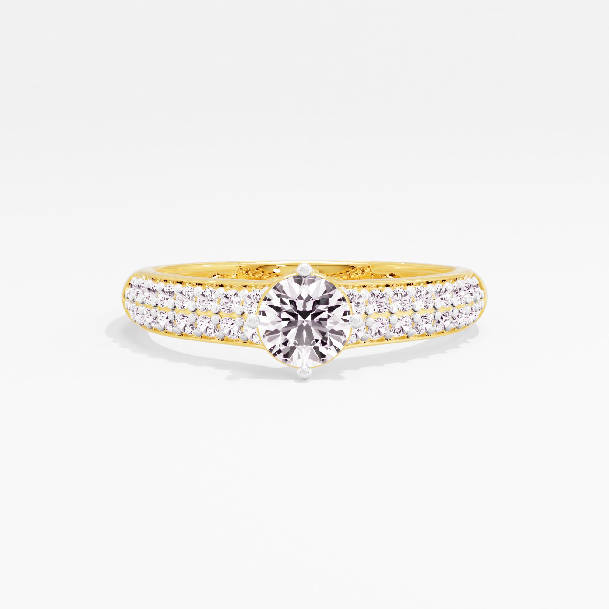 Luna Promise Solitaire Ring