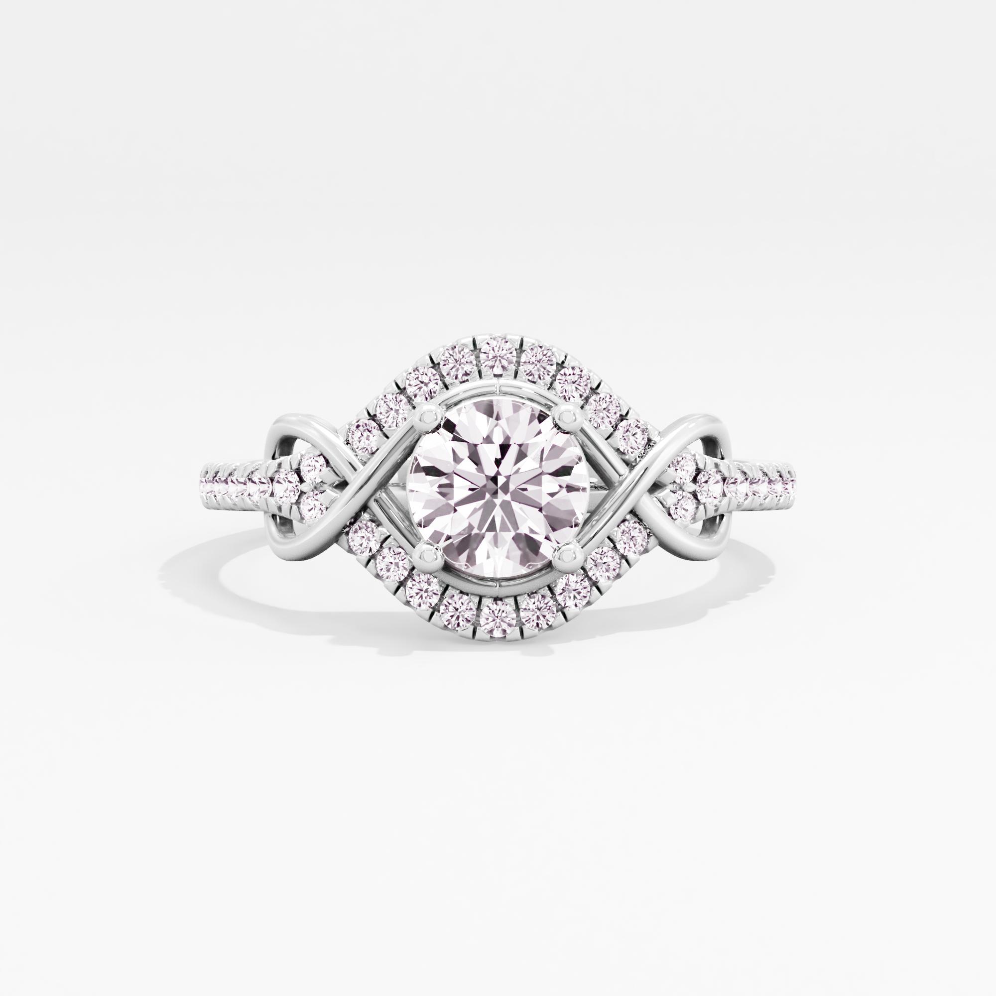 Pure Devotion Solitaire Ring