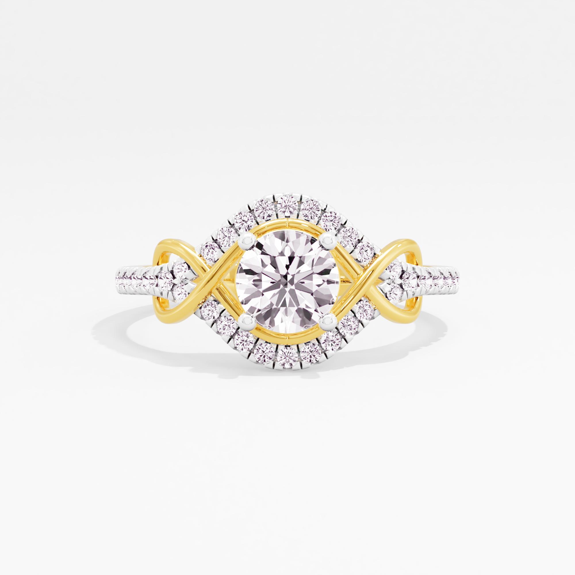 Pure Devotion Solitaire Ring