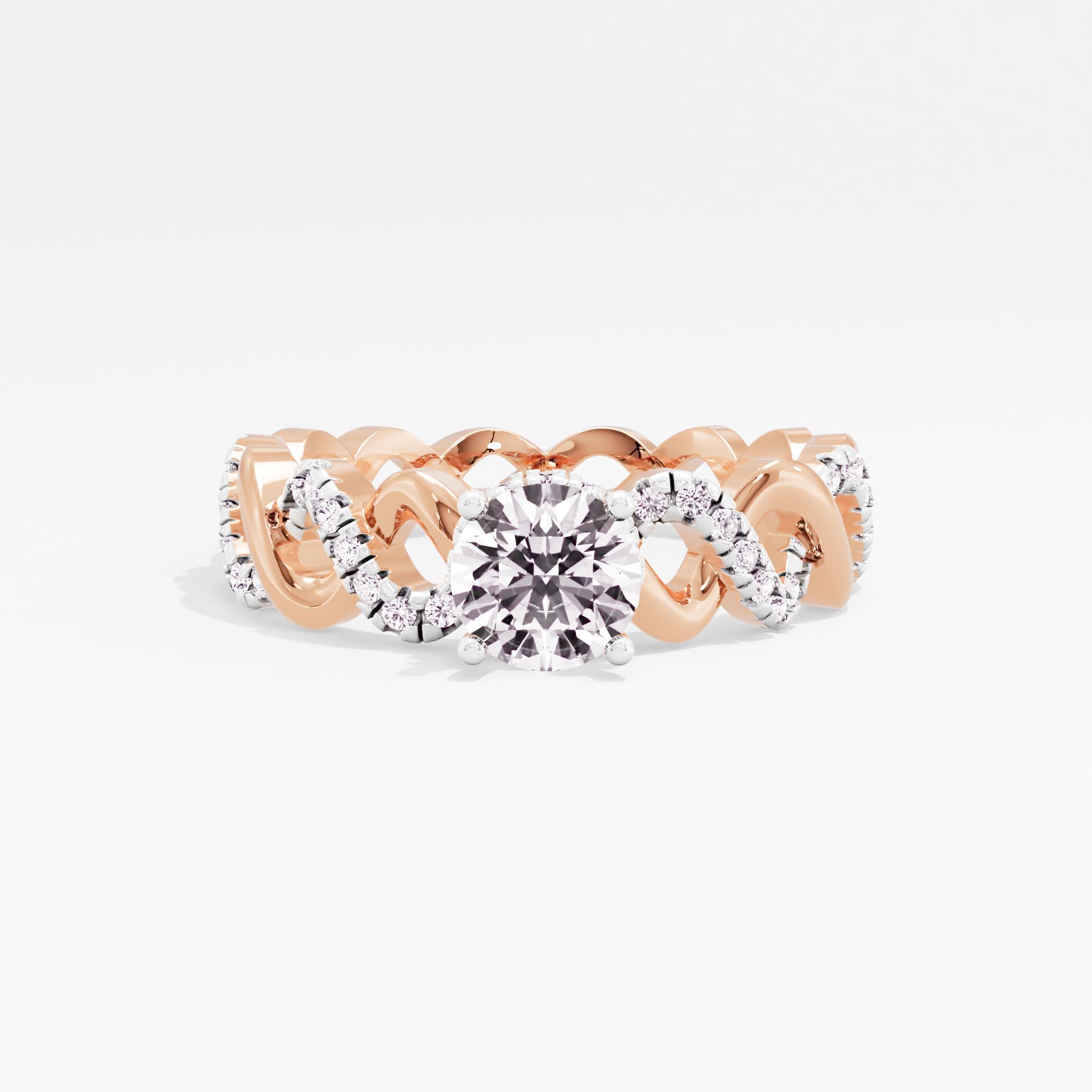 Majestic Charmer Solitaire Ring
