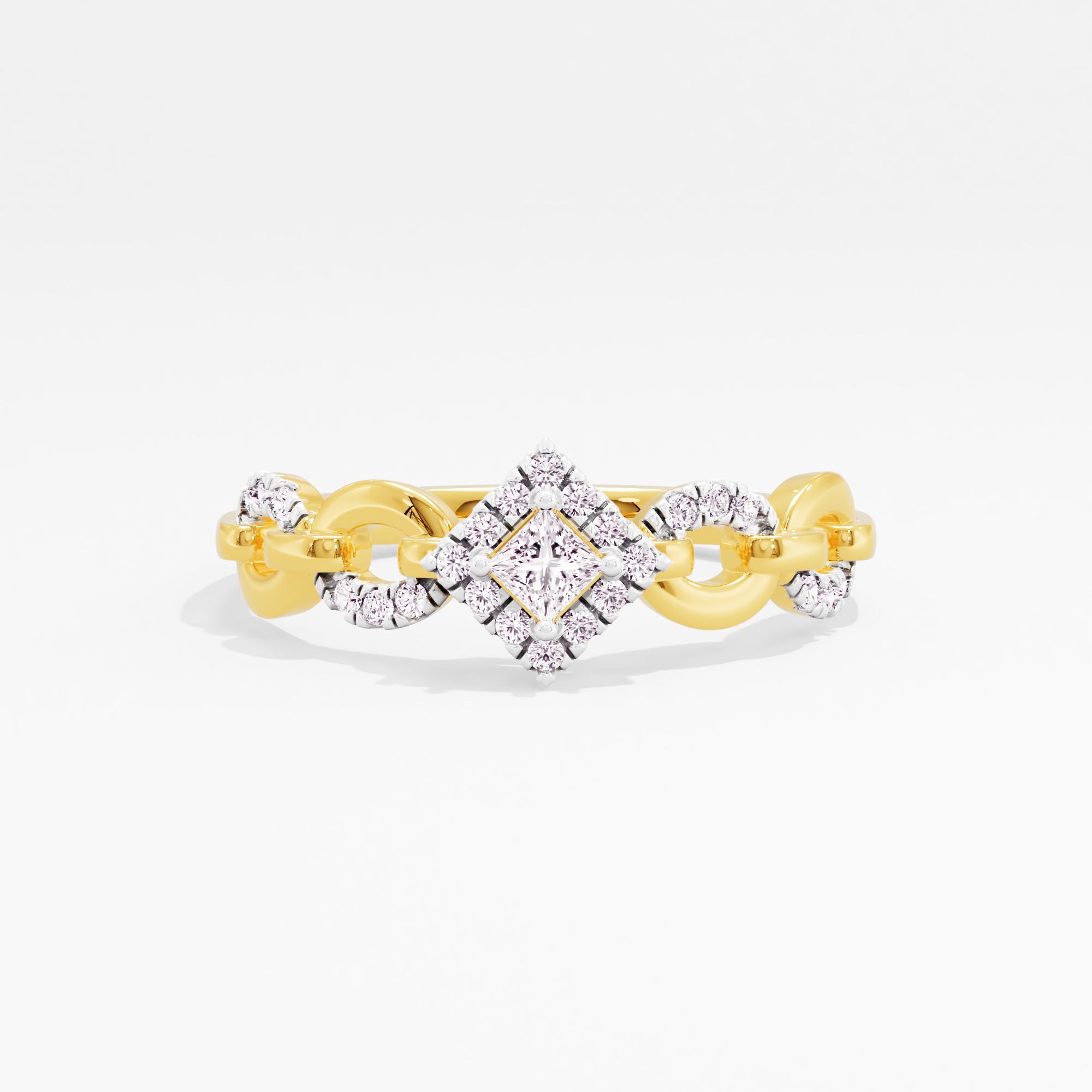 Eternal Link Halo Ring
