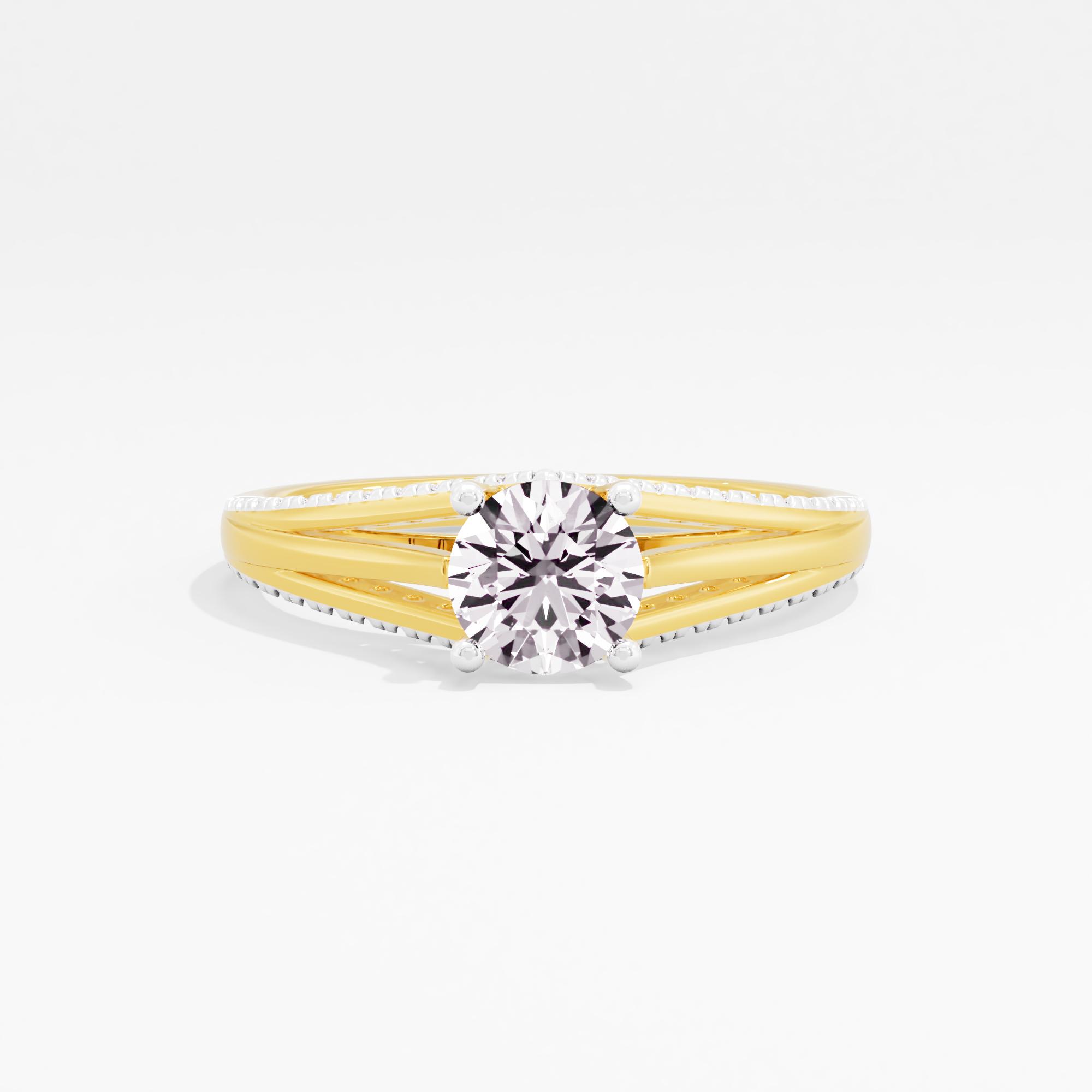 Royal Embrace Solitaire Ring