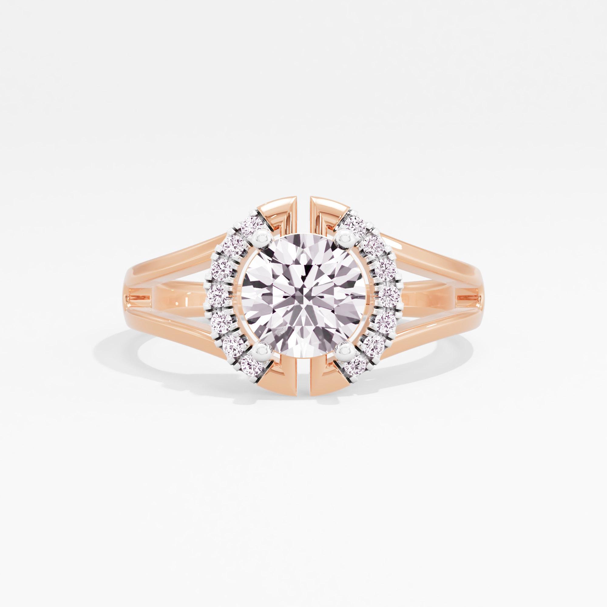 Curvella Solitaire Ring