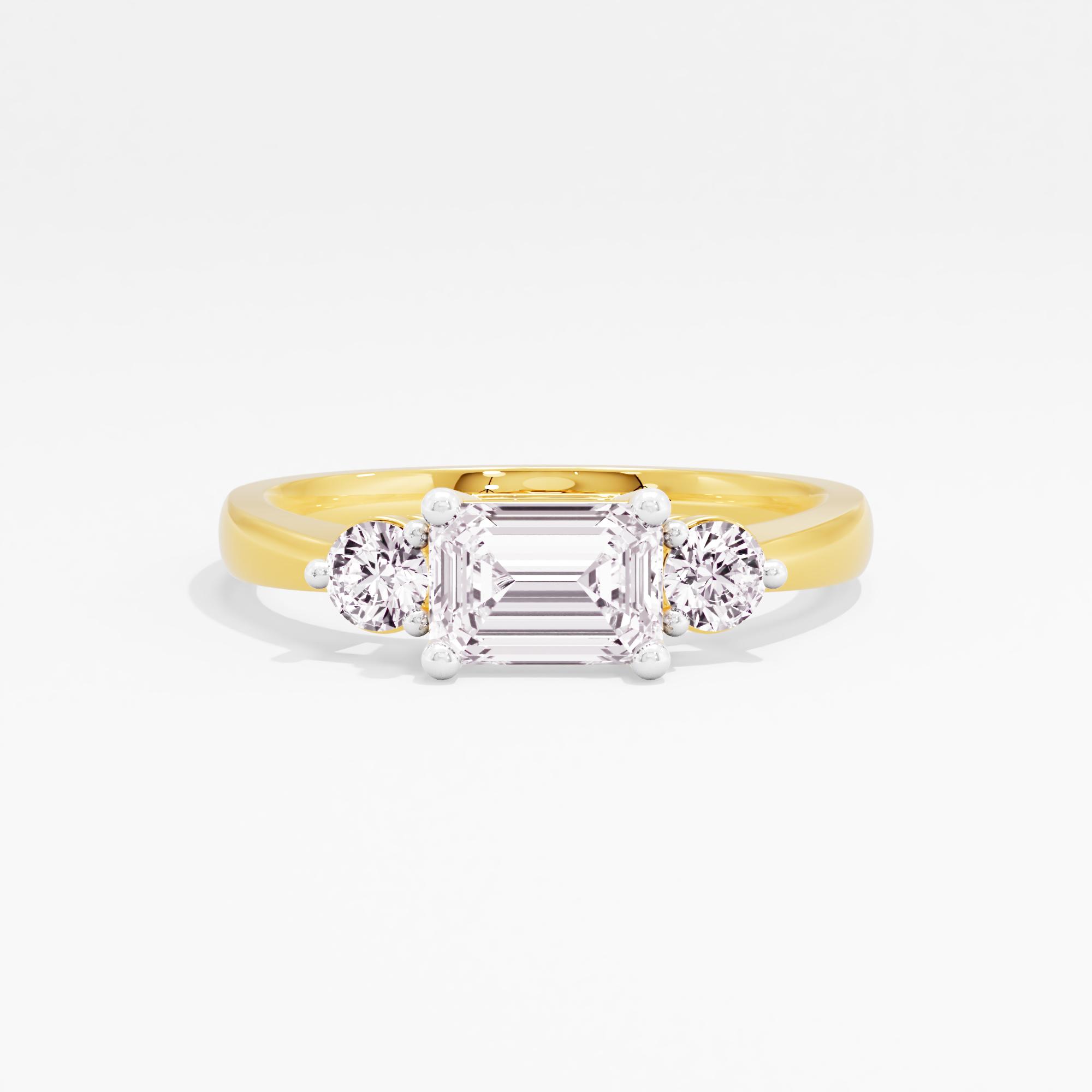 Destiny's Path 3 Stone Ring