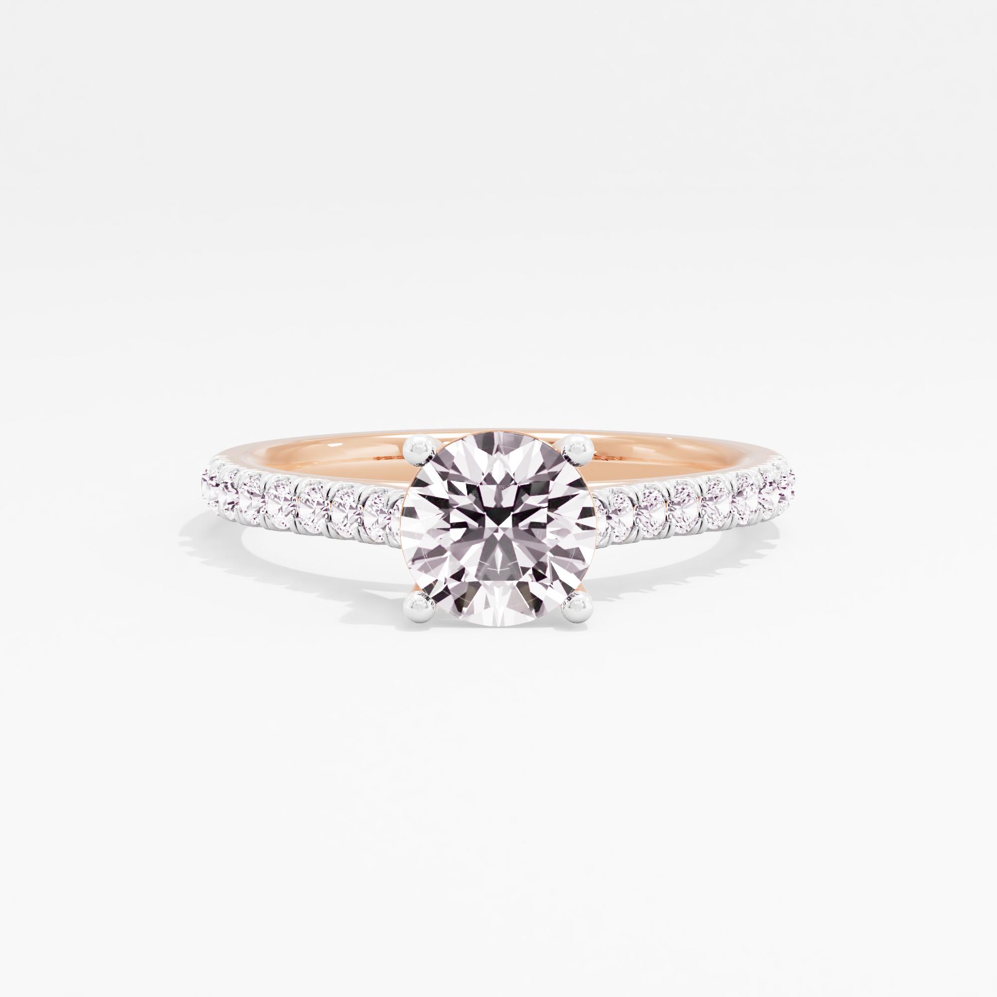 Monarch Spark Solitaire Ring