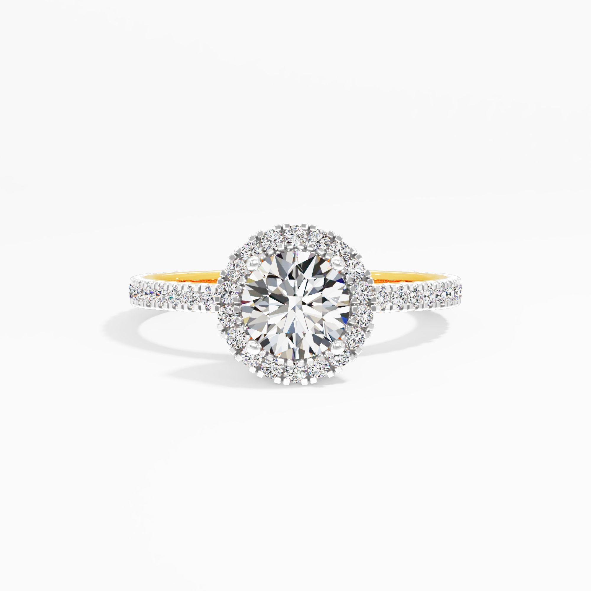 The Royal Coronation Halo Ring