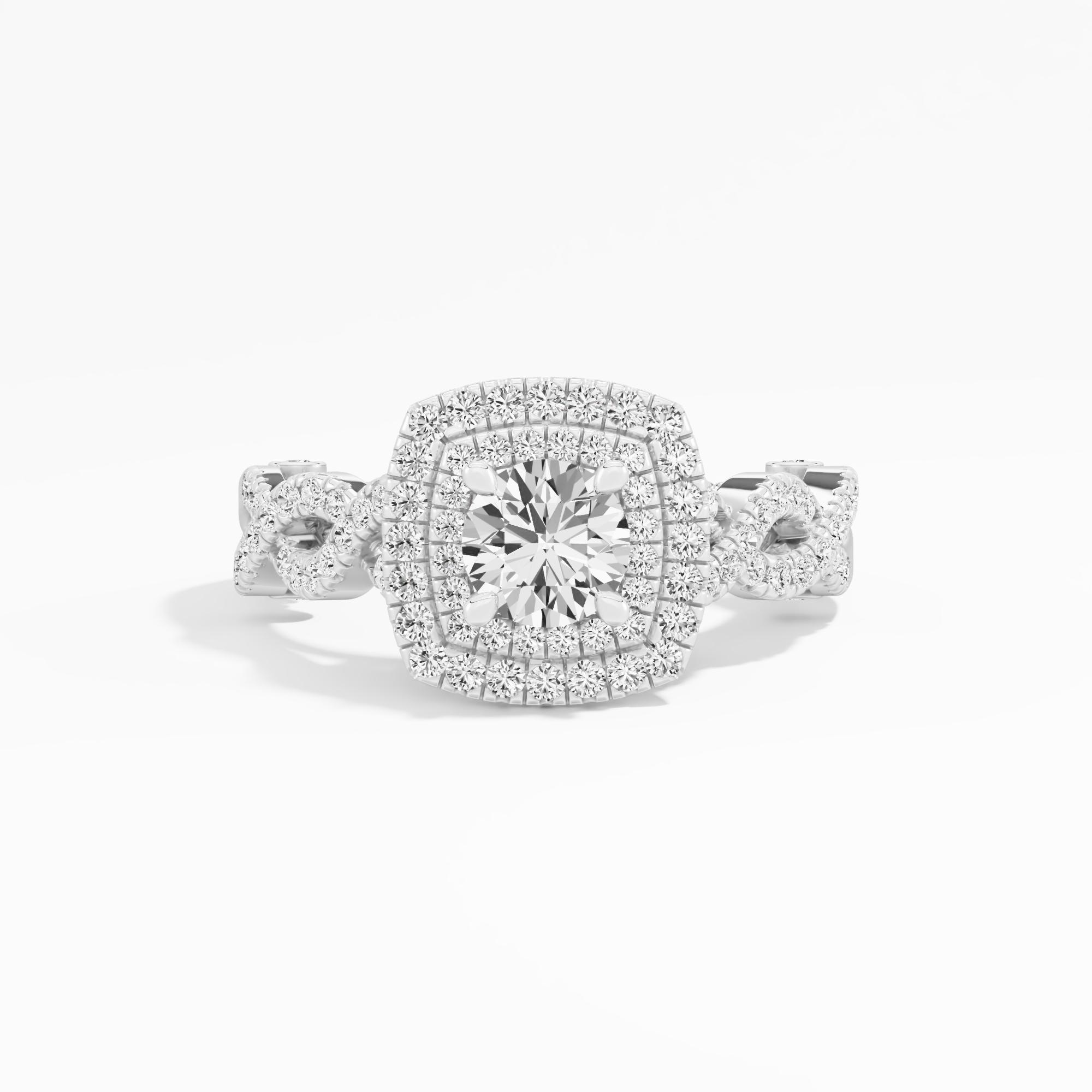 Mystic Gleam Halo Ring