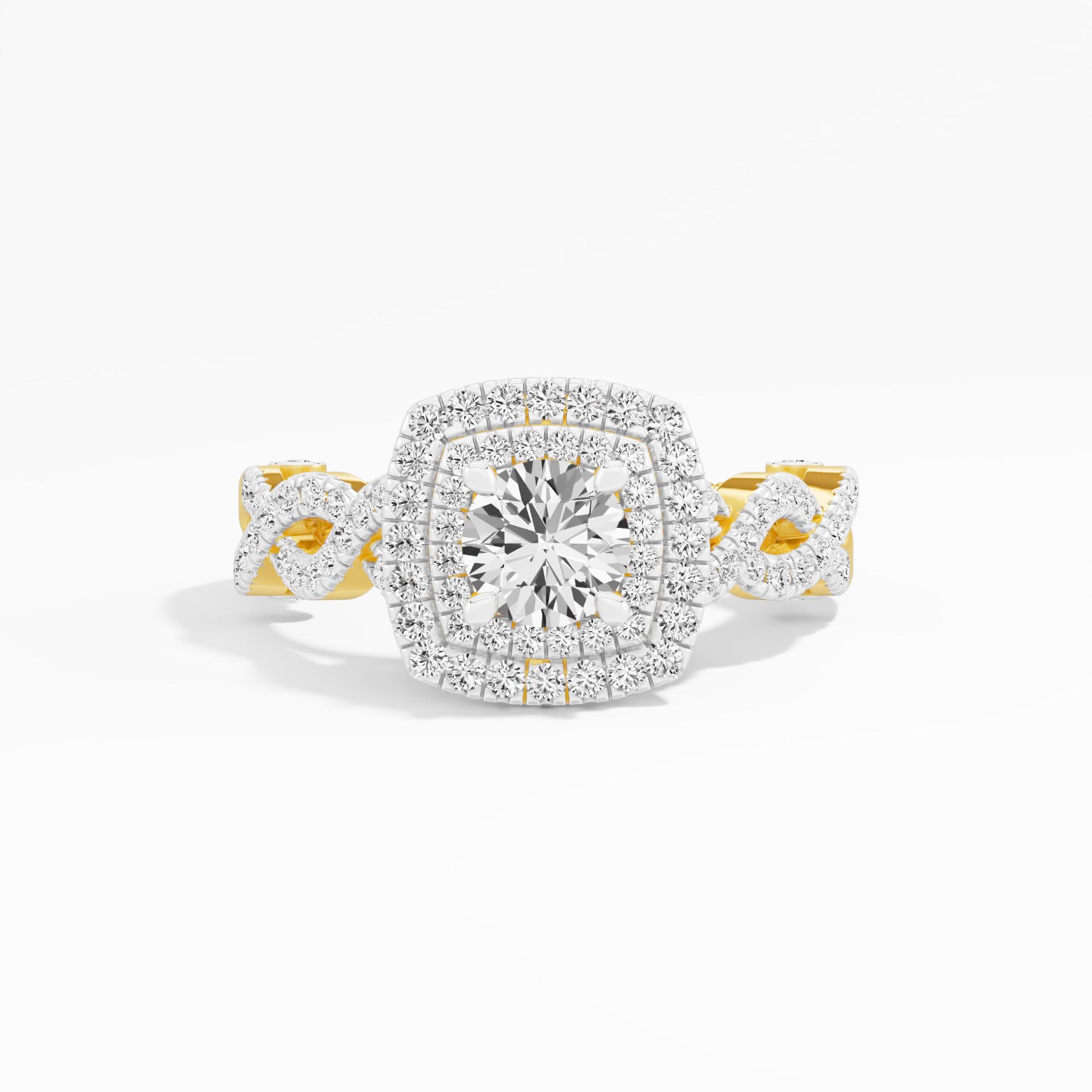 Mystic Gleam Halo Ring