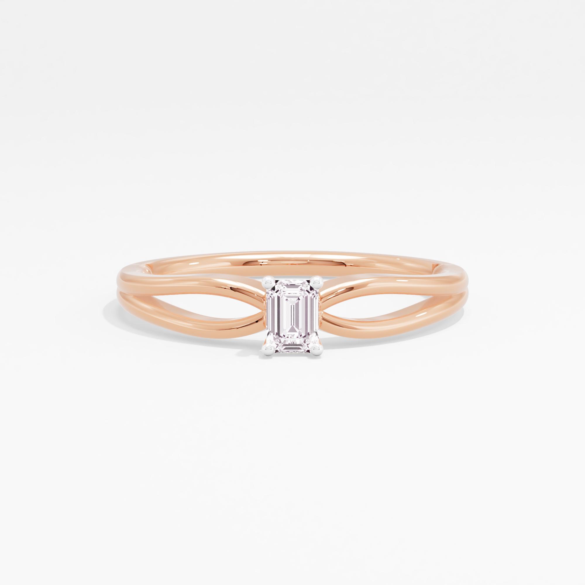 Whispering Elegance Solitaire Ring