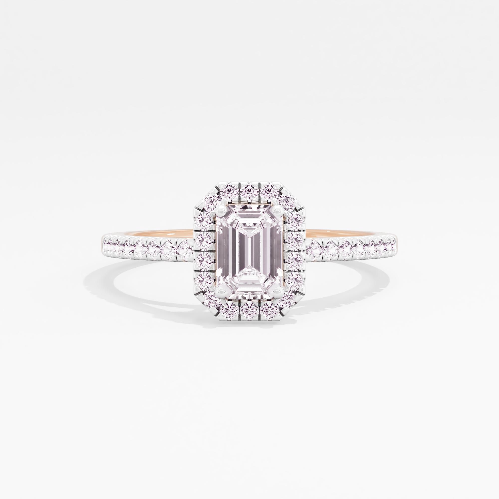 Aurora Bliss Halo Ring