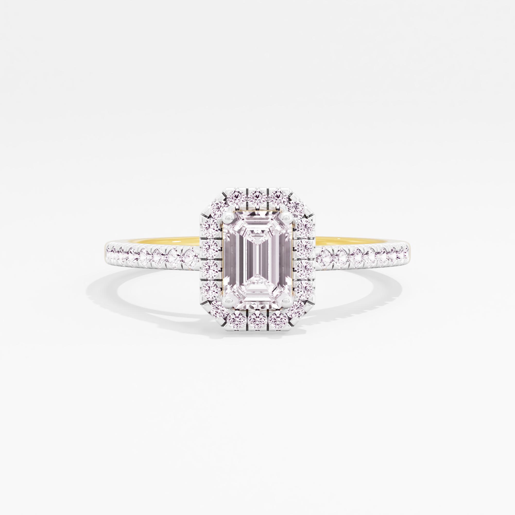 Aurora Bliss Halo Ring