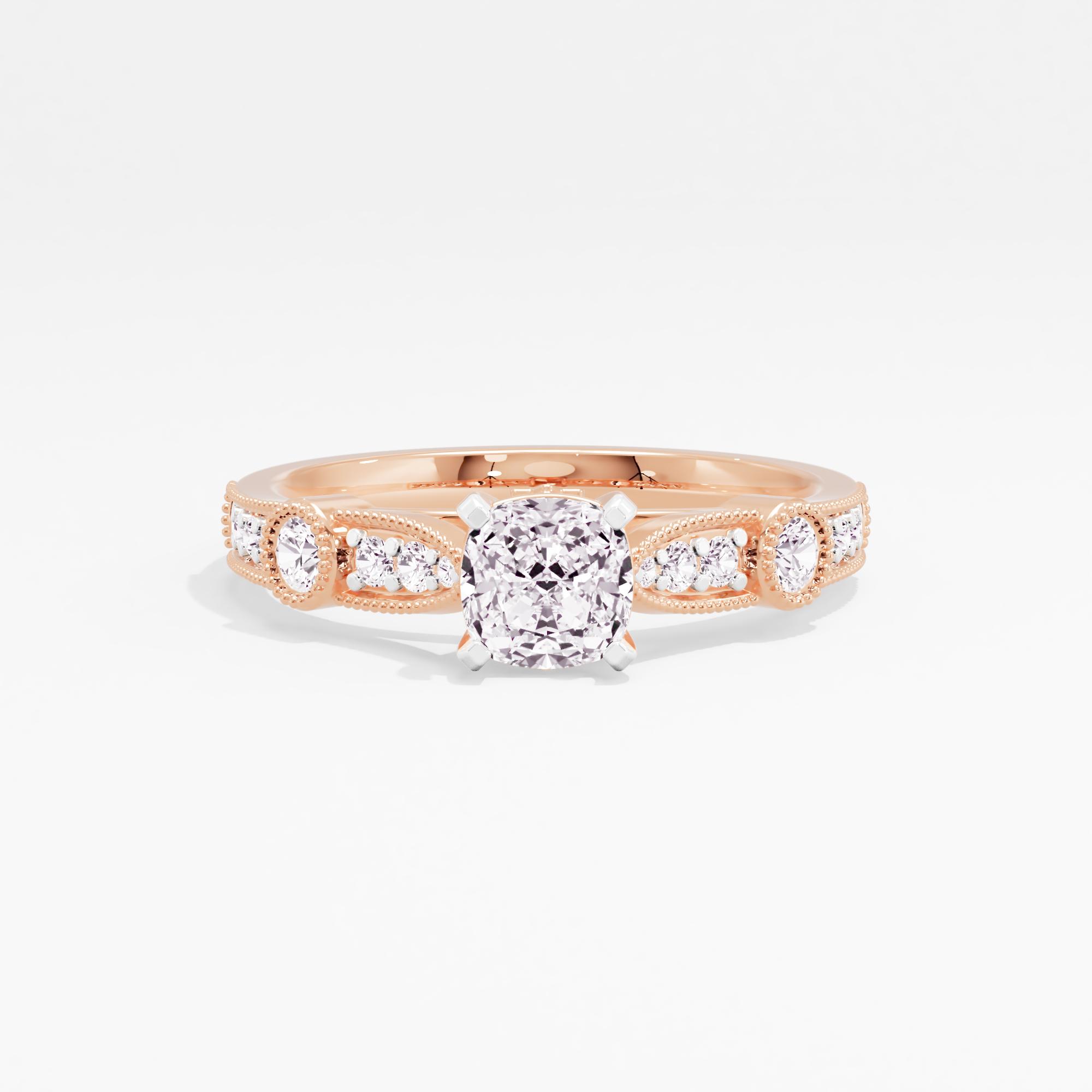Vintage Eclat Solitaire Ring