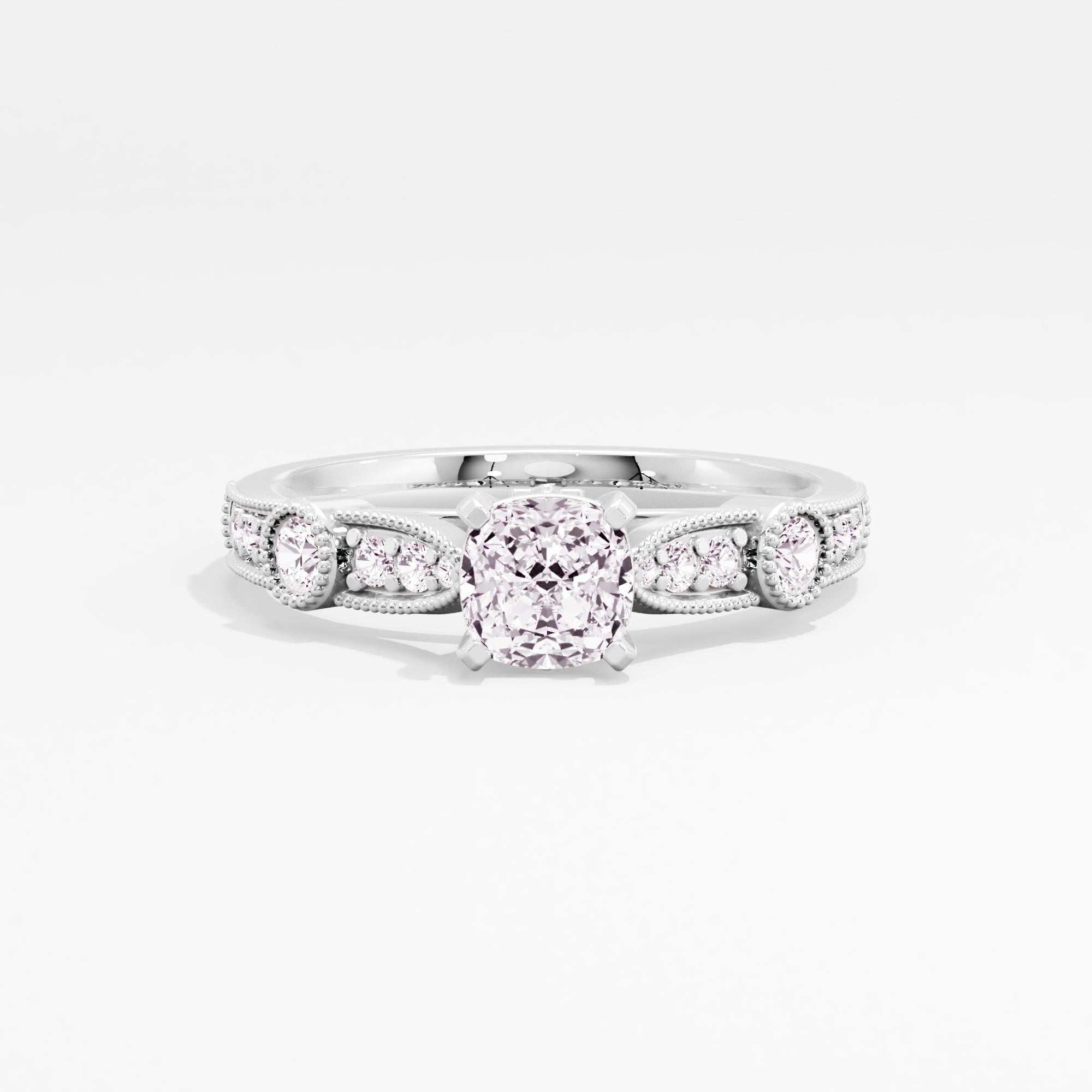 Vintage Eclat Solitaire Ring